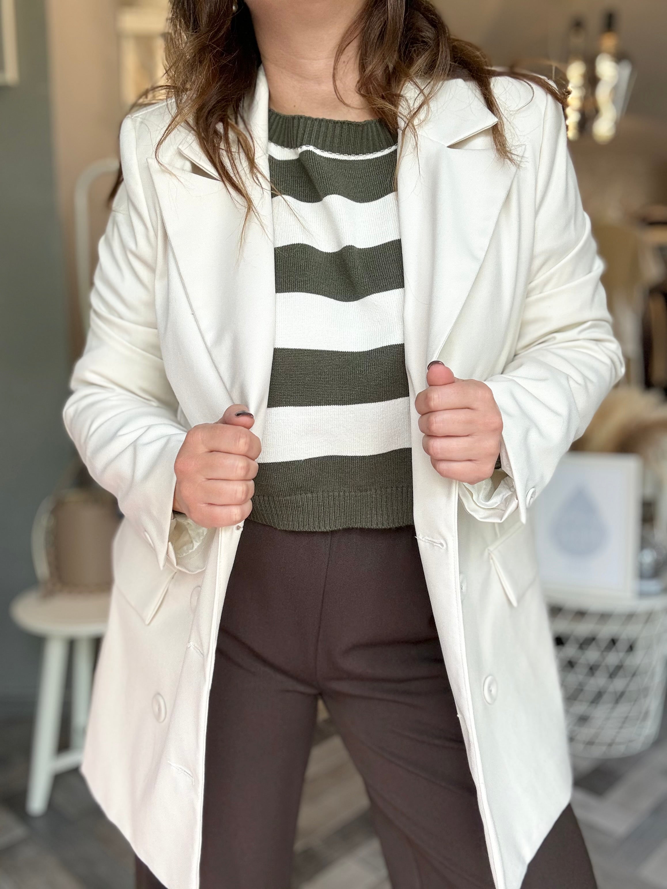 The Lulù blazer con gonnellino