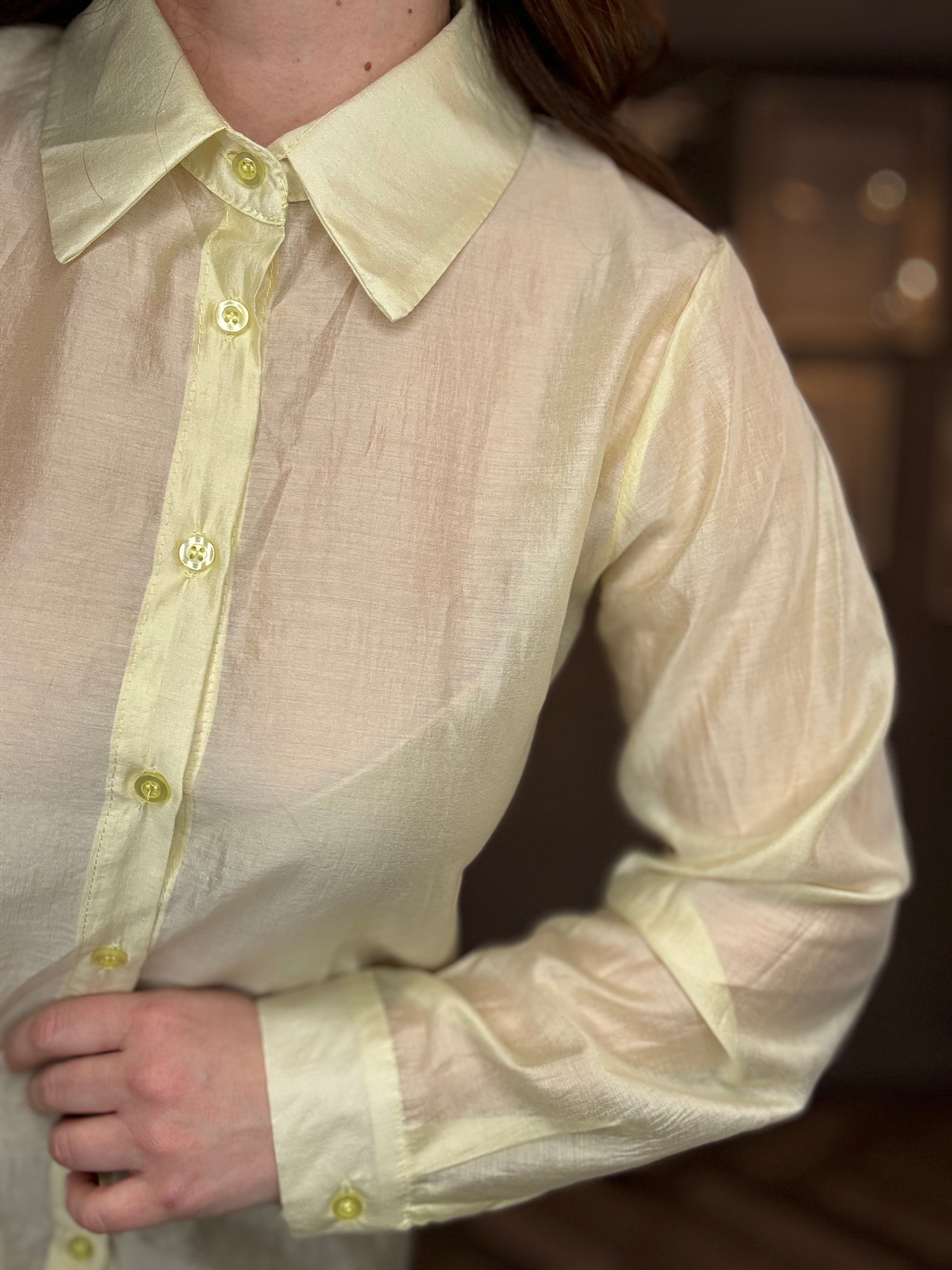Camicia in tencel