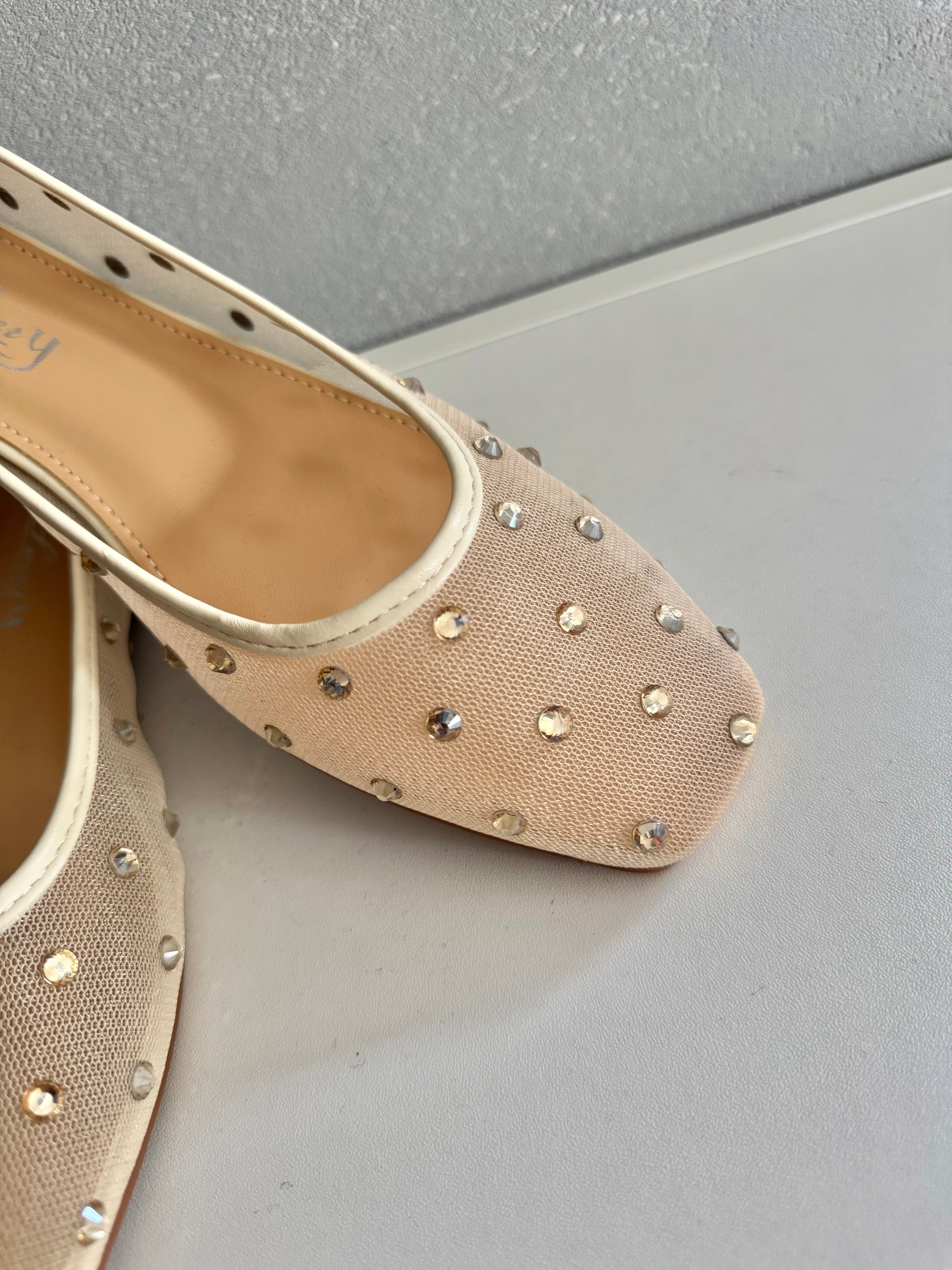 Ballerine con strass