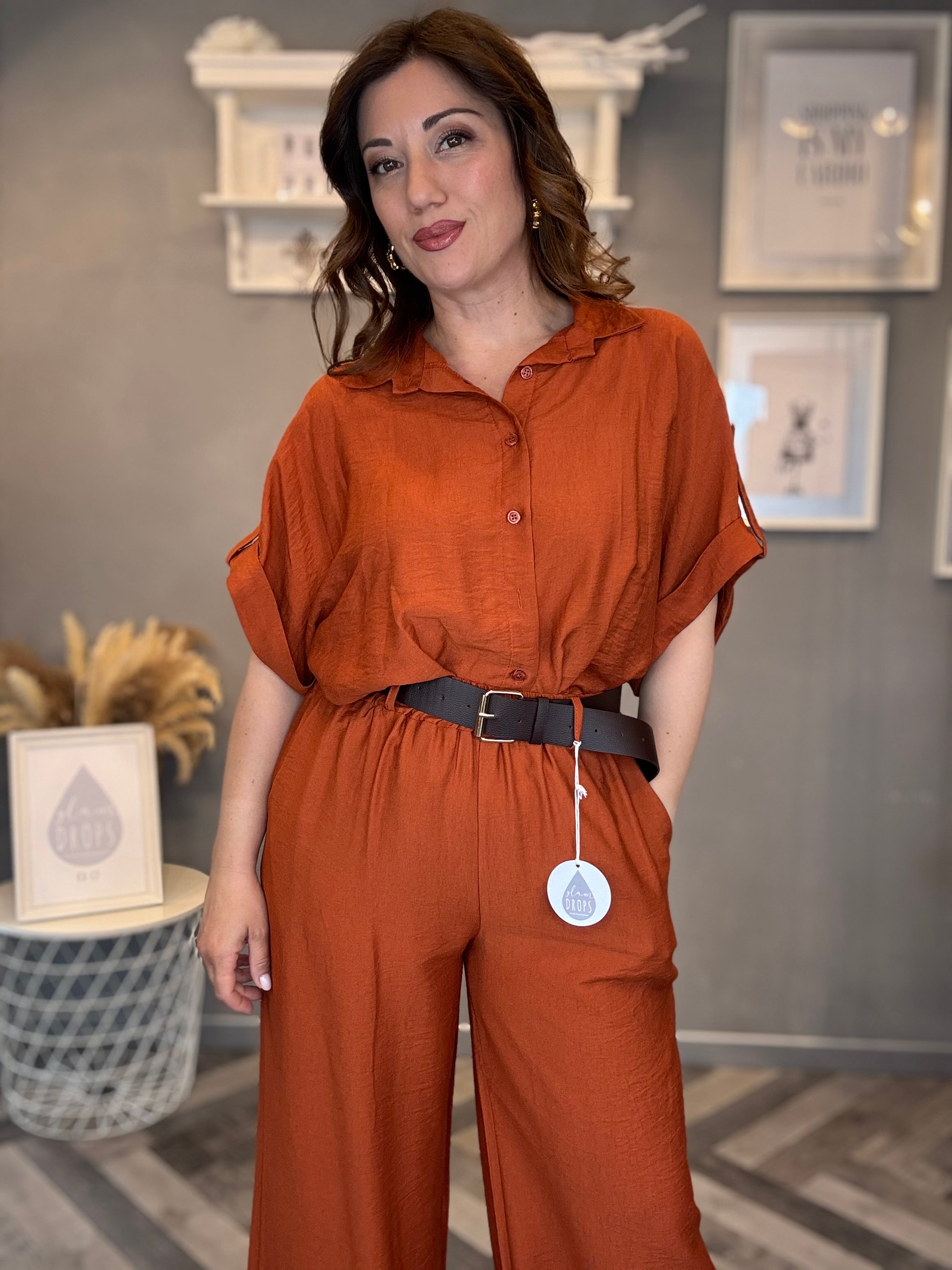 Camicia Nuance Ruggine
