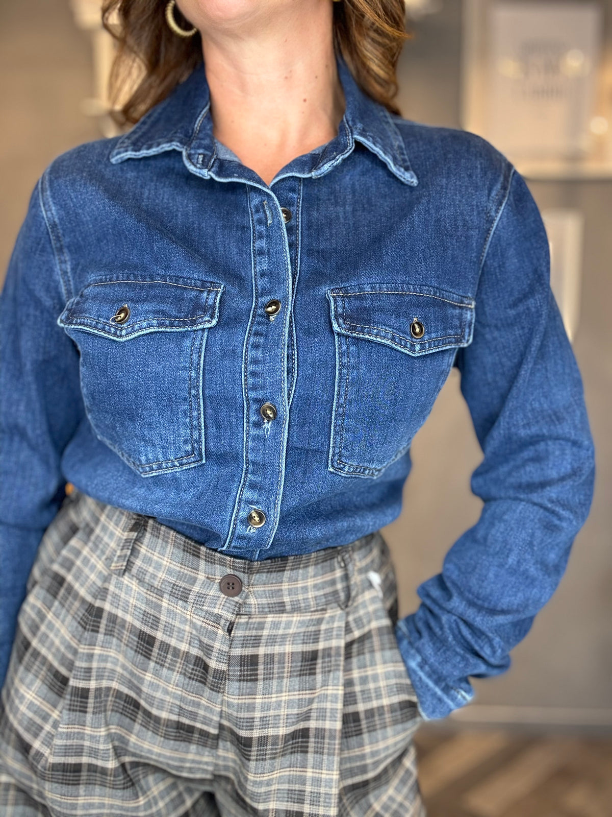 Camicia Denim Classic