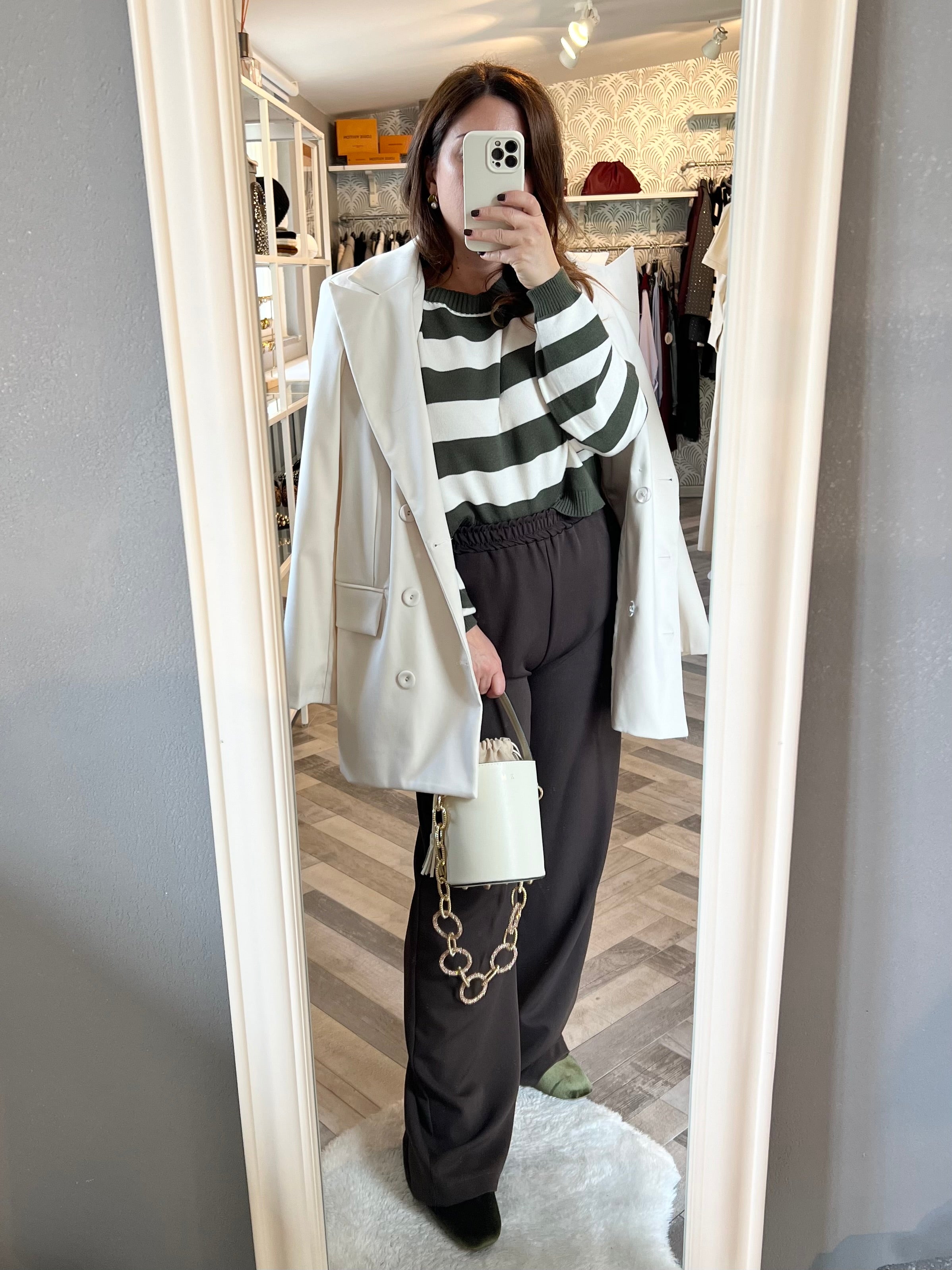 The Lulù blazer con gonnellino