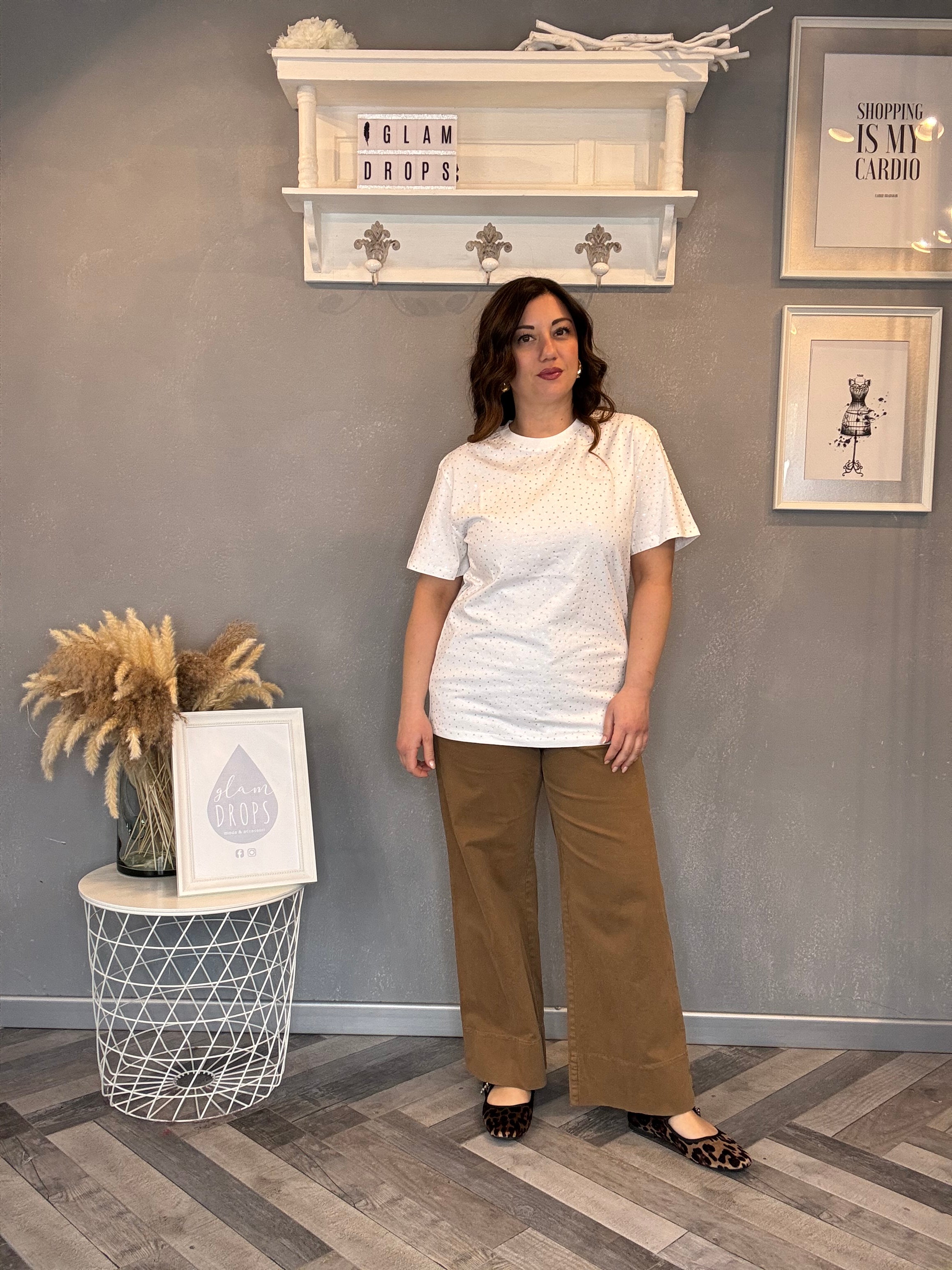 Lumina t-shirt strass