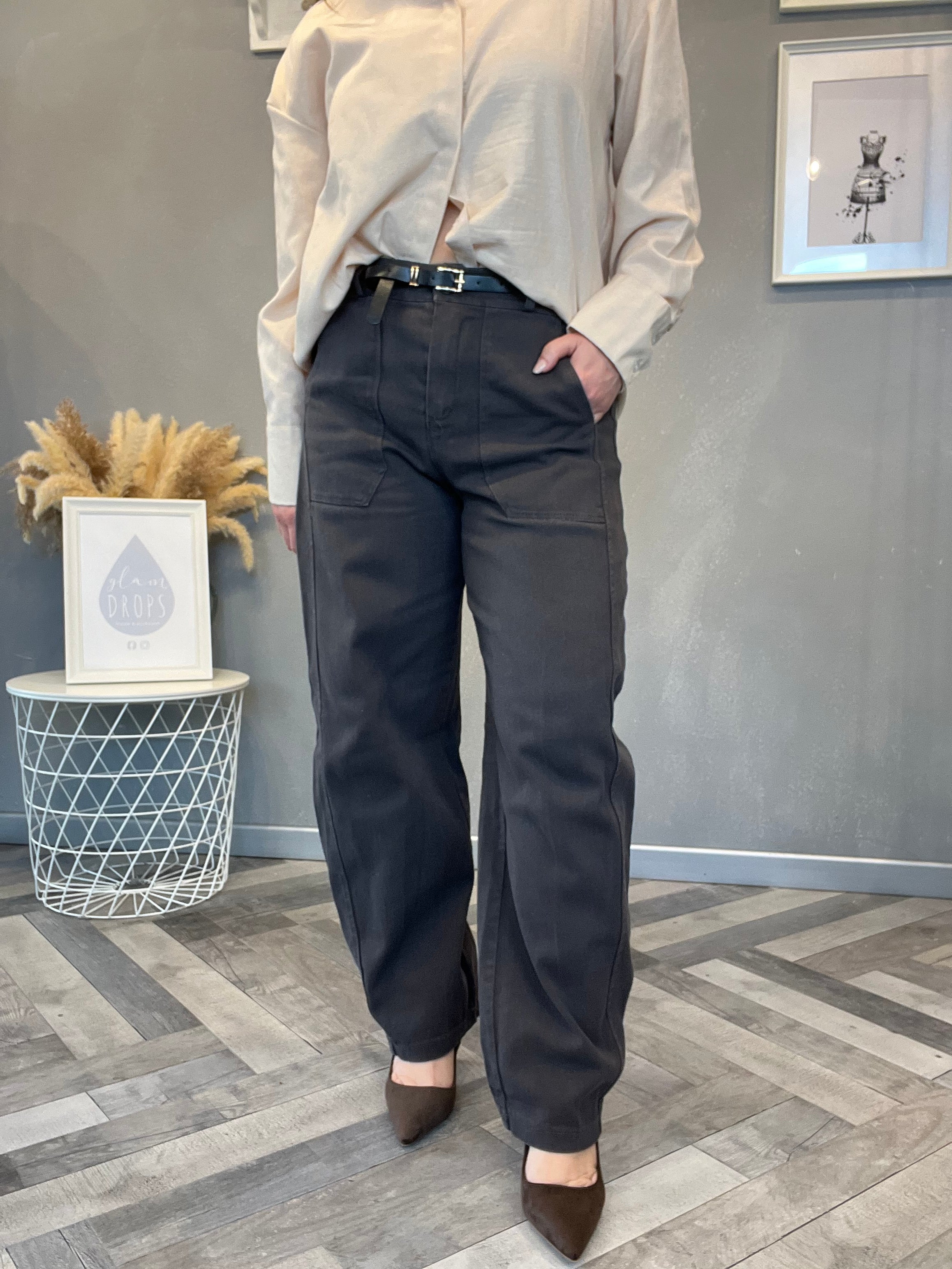 Jeans barrel moro