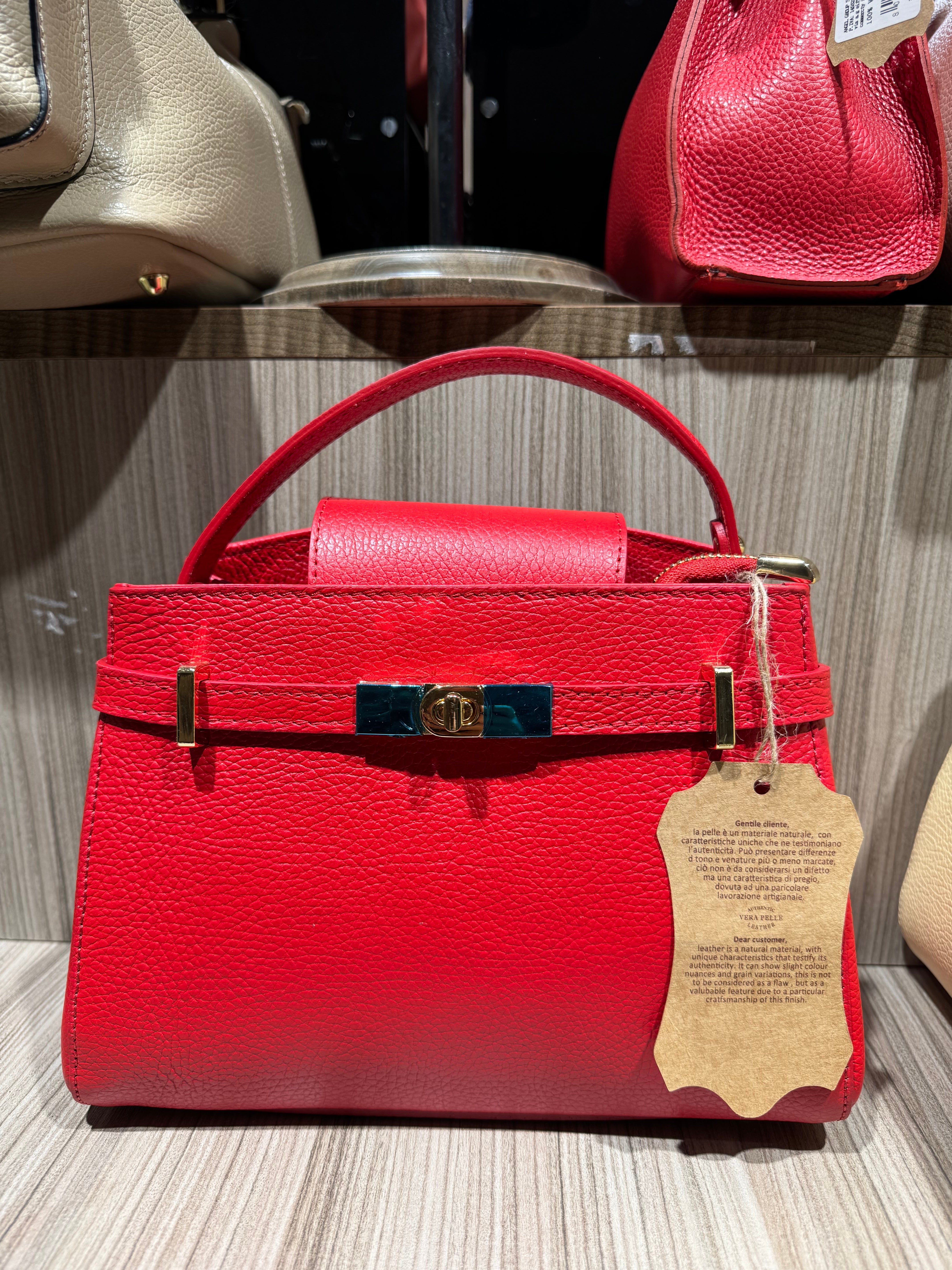 Borsa Grace in vera pelle