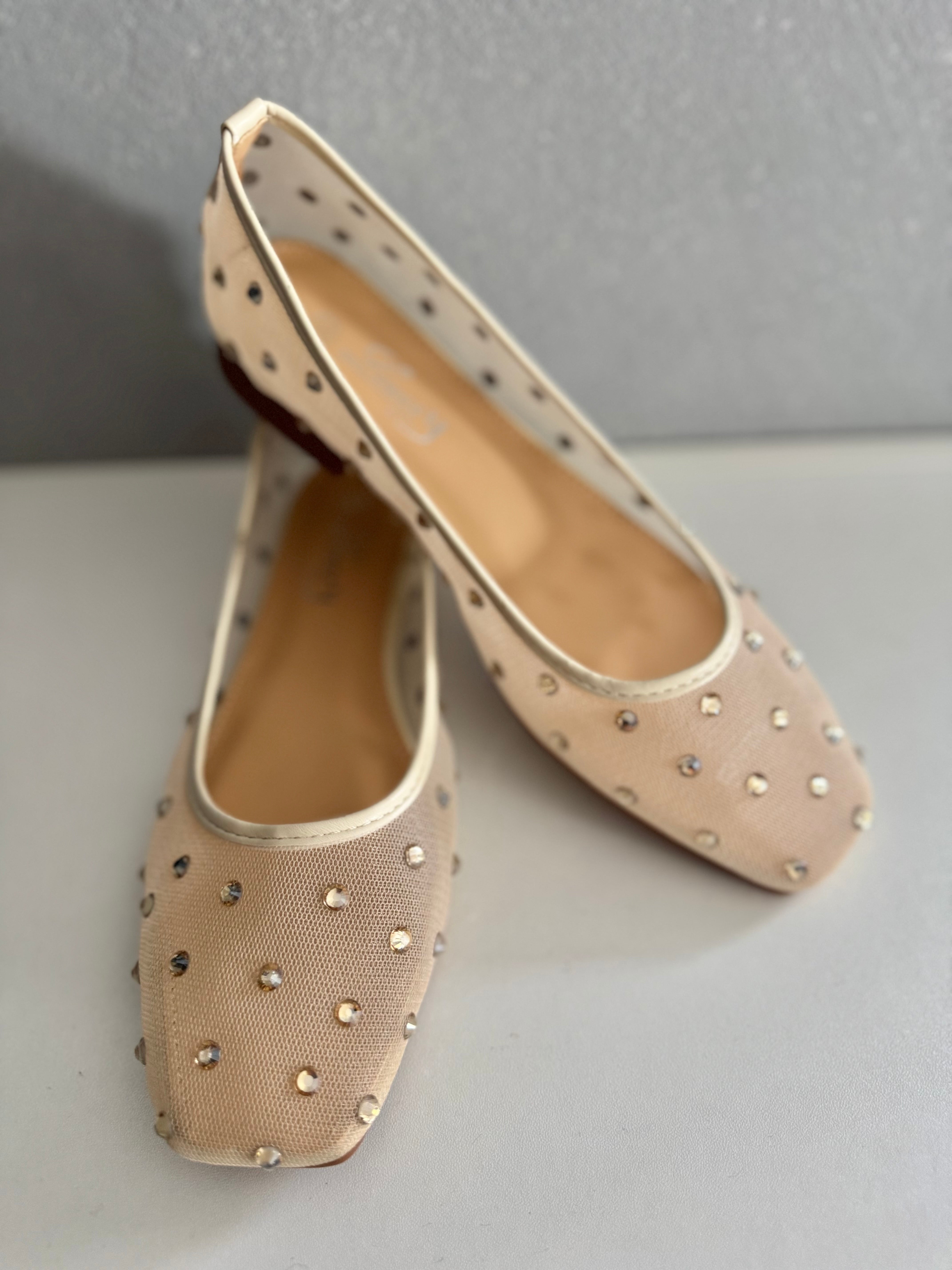 Ballerine con strass