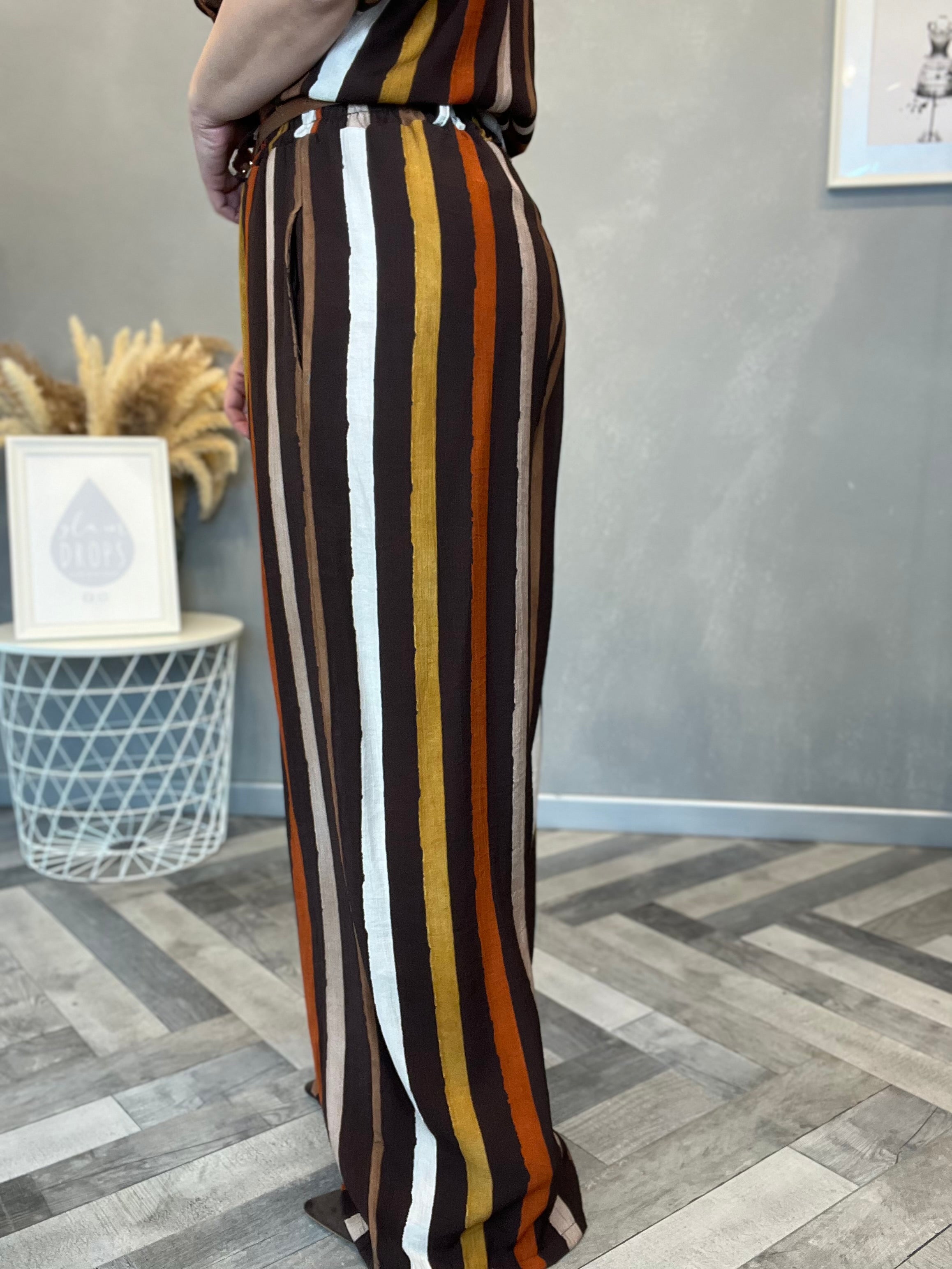 Coordinato righe Choco Sunset