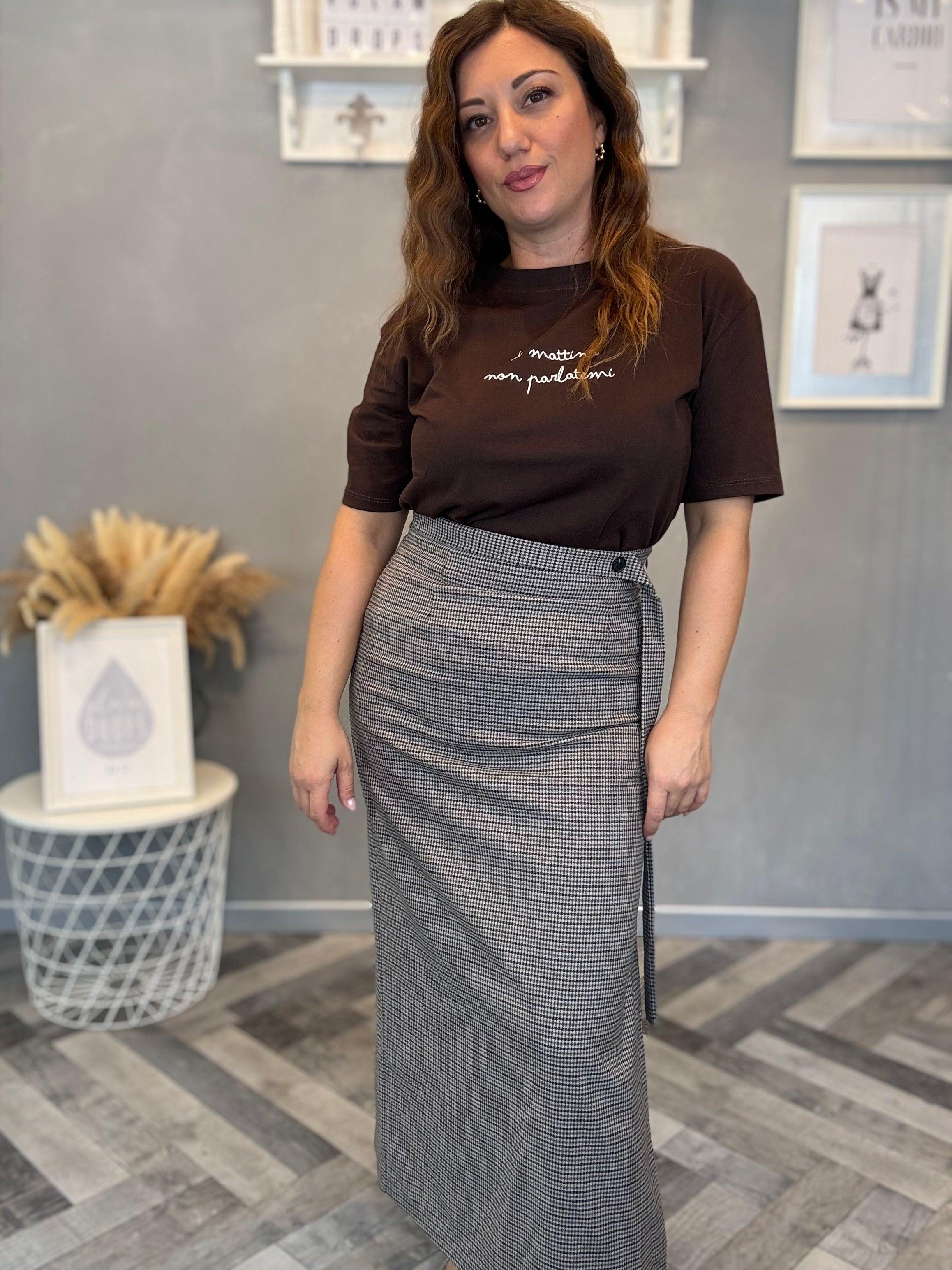 T-shirt di mattina non parlatemi