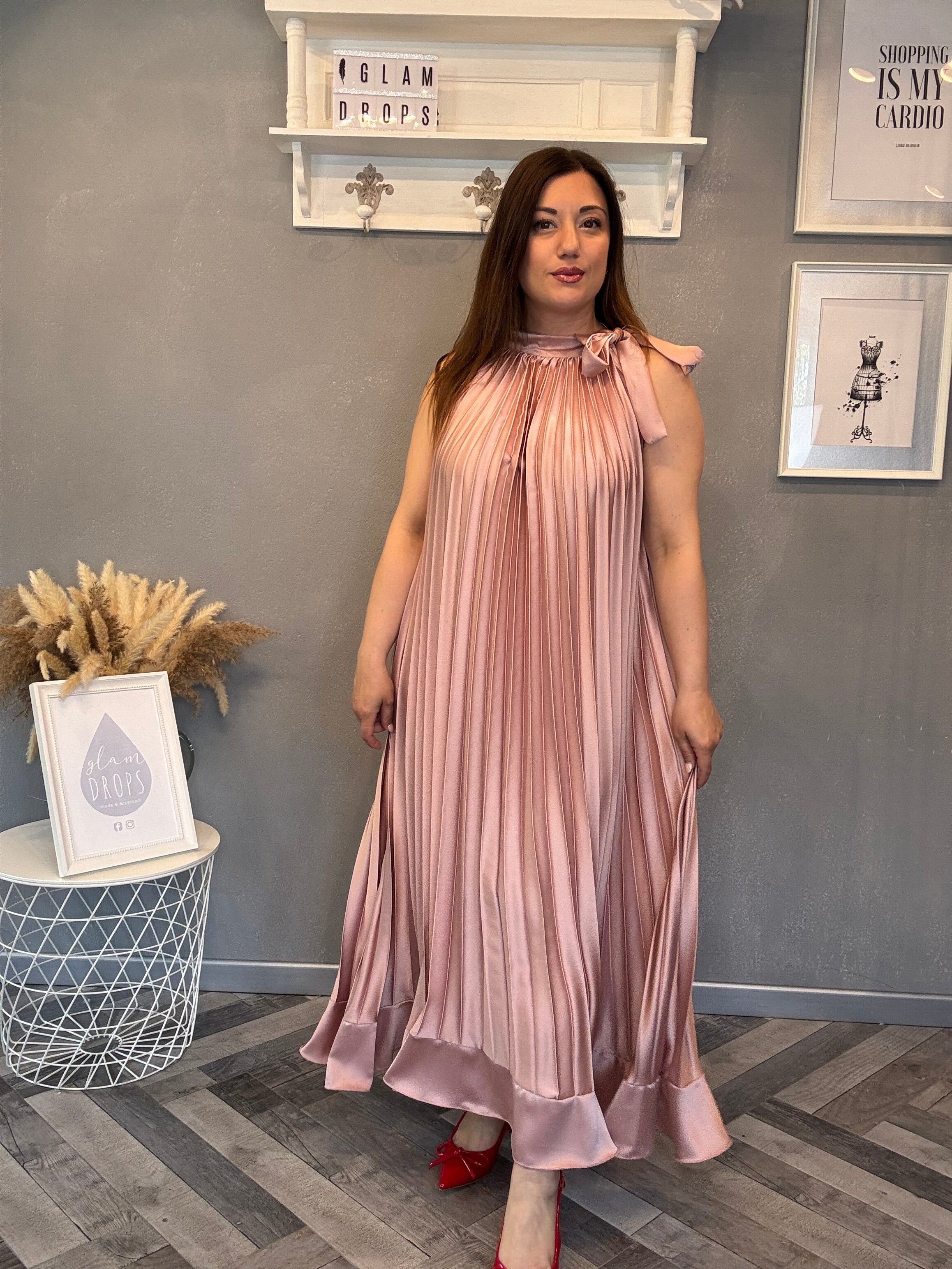 Abito plissettato Diva
