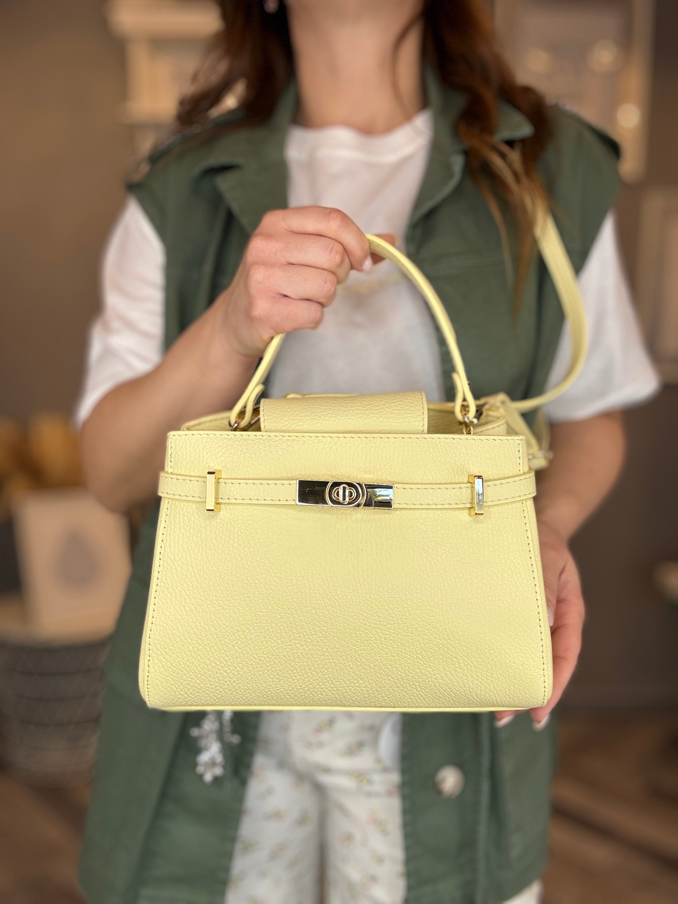 Borsa Grace in vera pelle