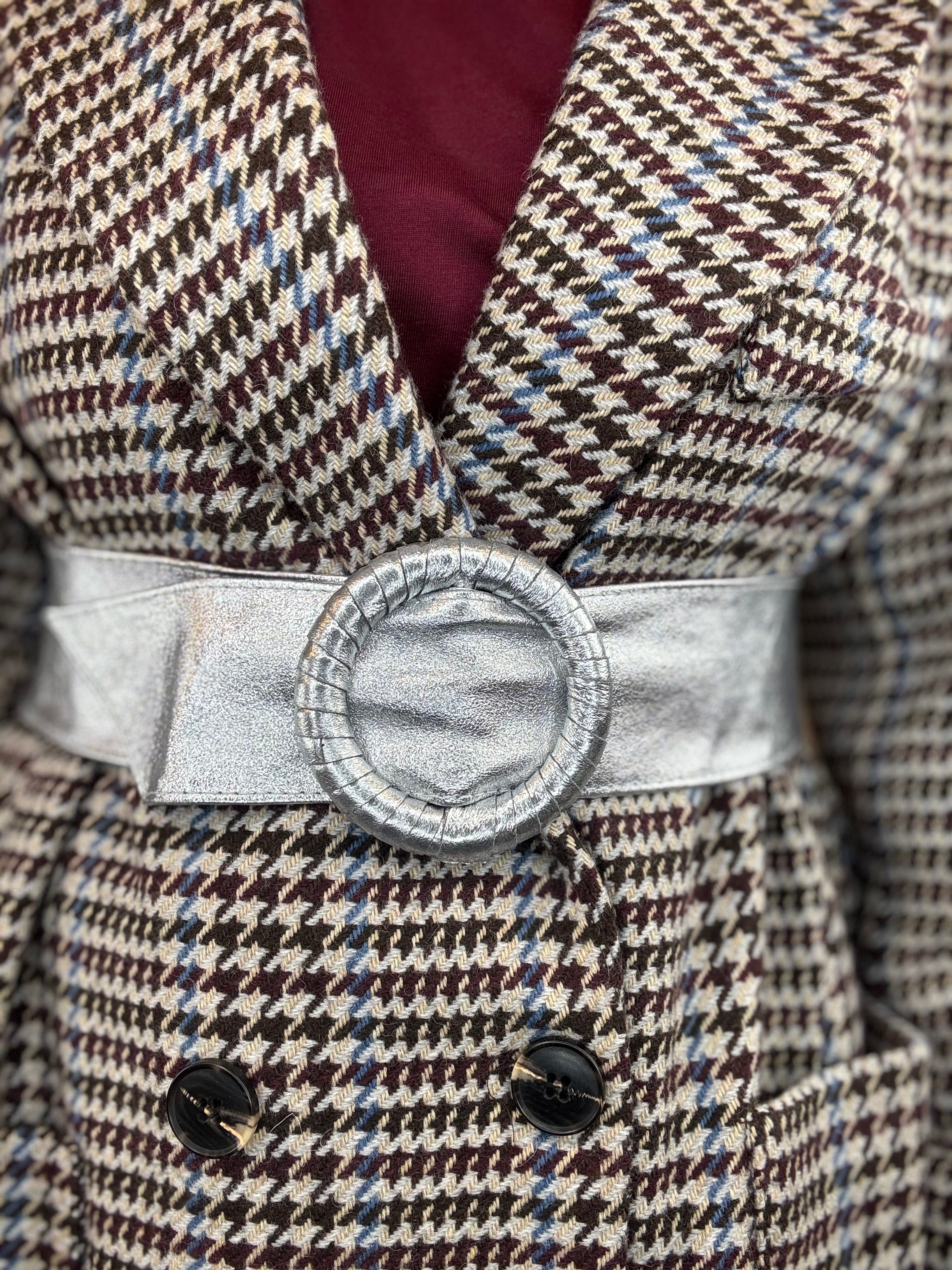 Cintura Cerchio Chic in vera pelle