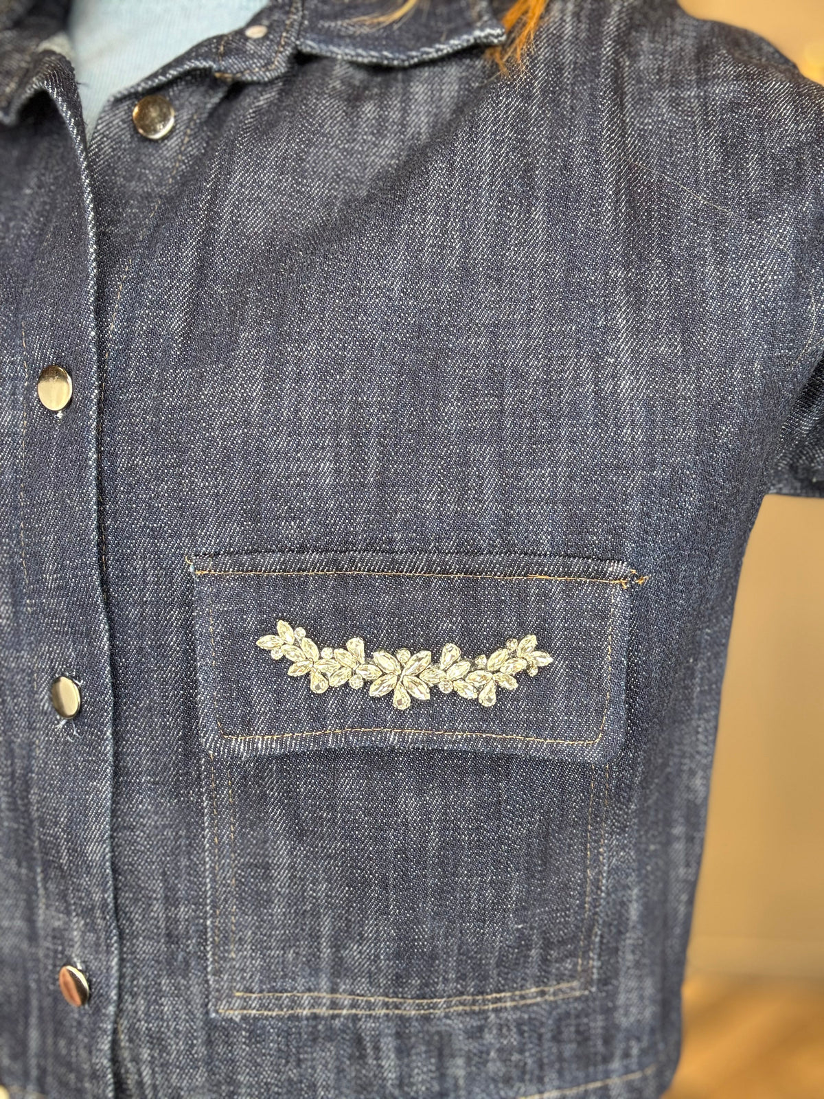 Giacca Diamond denim