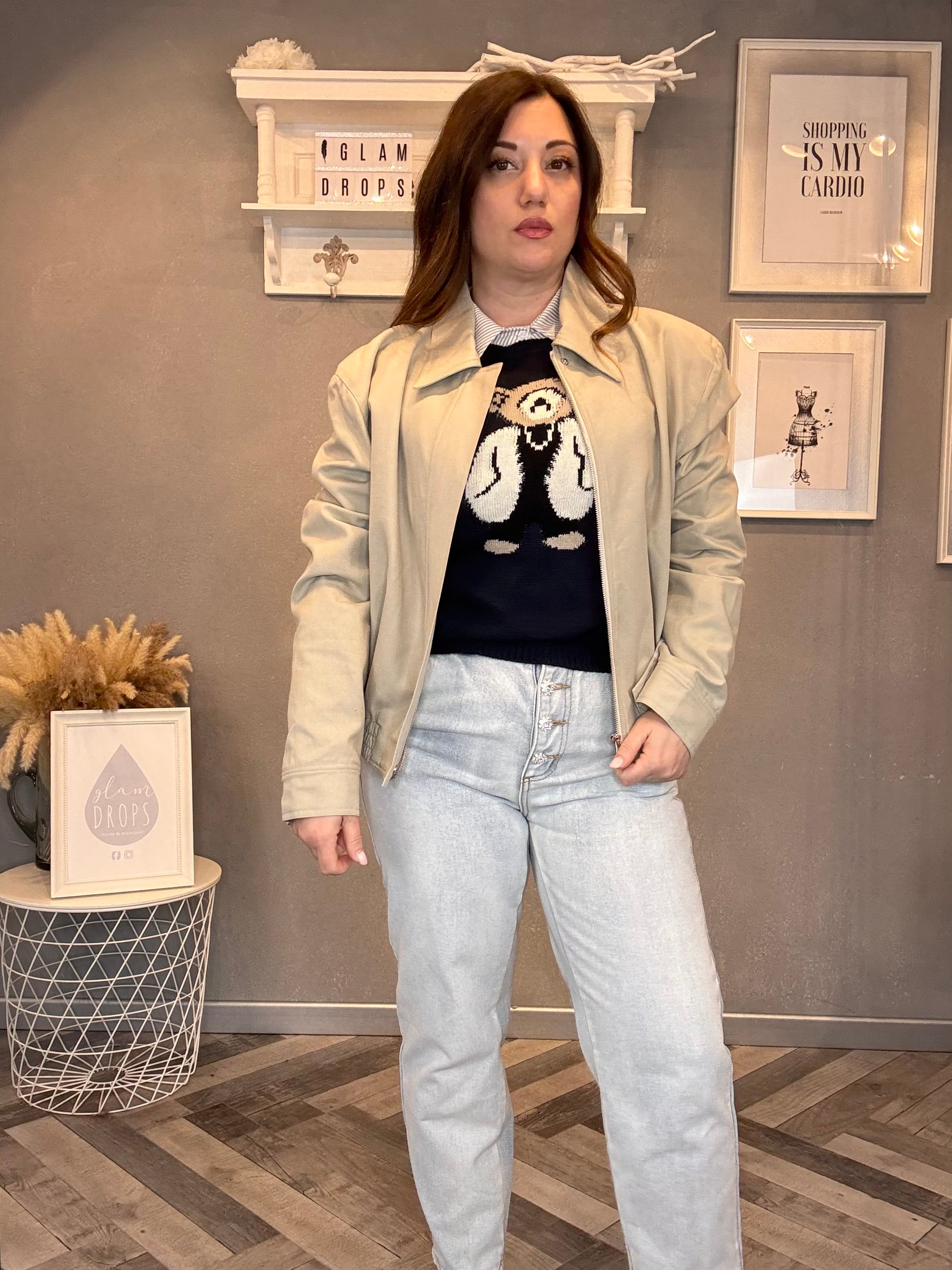 Lumina giubbino in tessuto