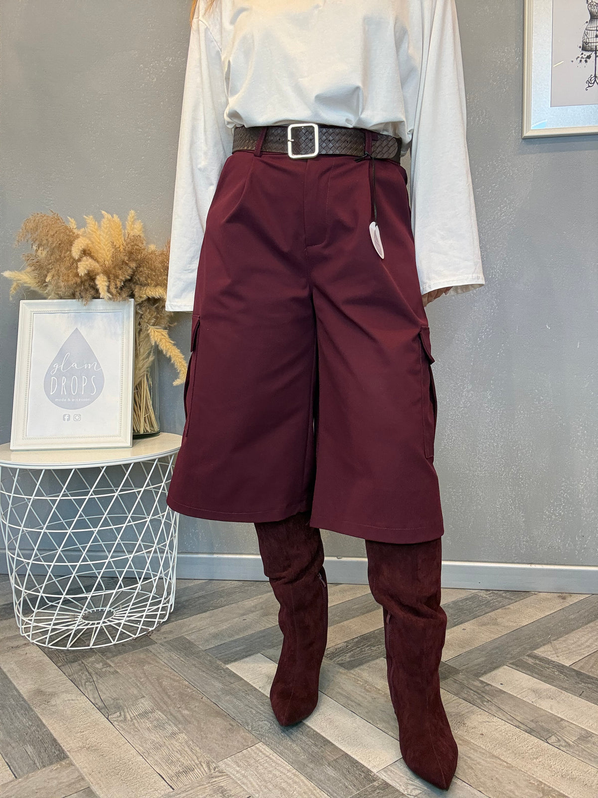 Bermuda cargo bordeaux