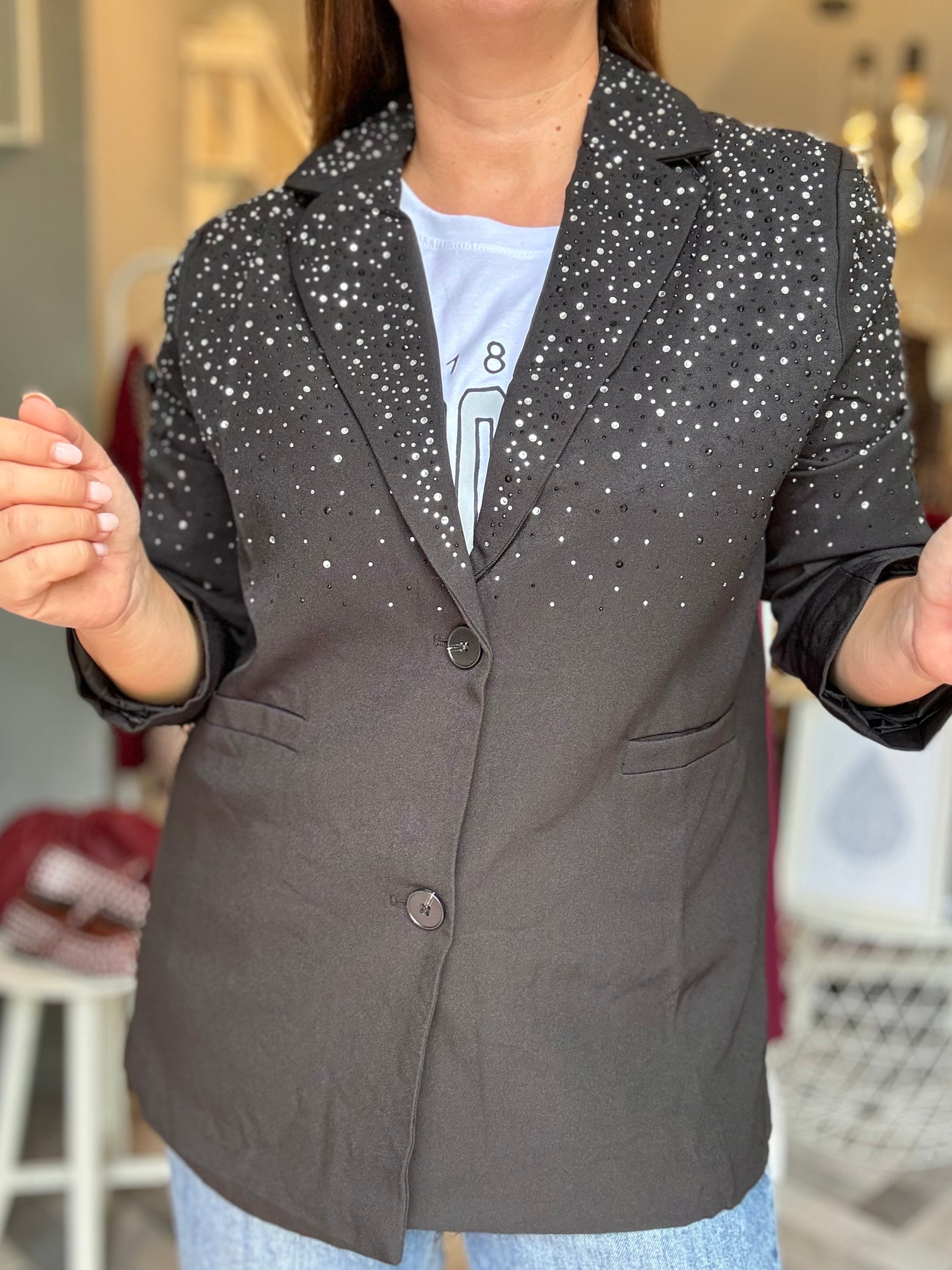 Blazer black Diamonds