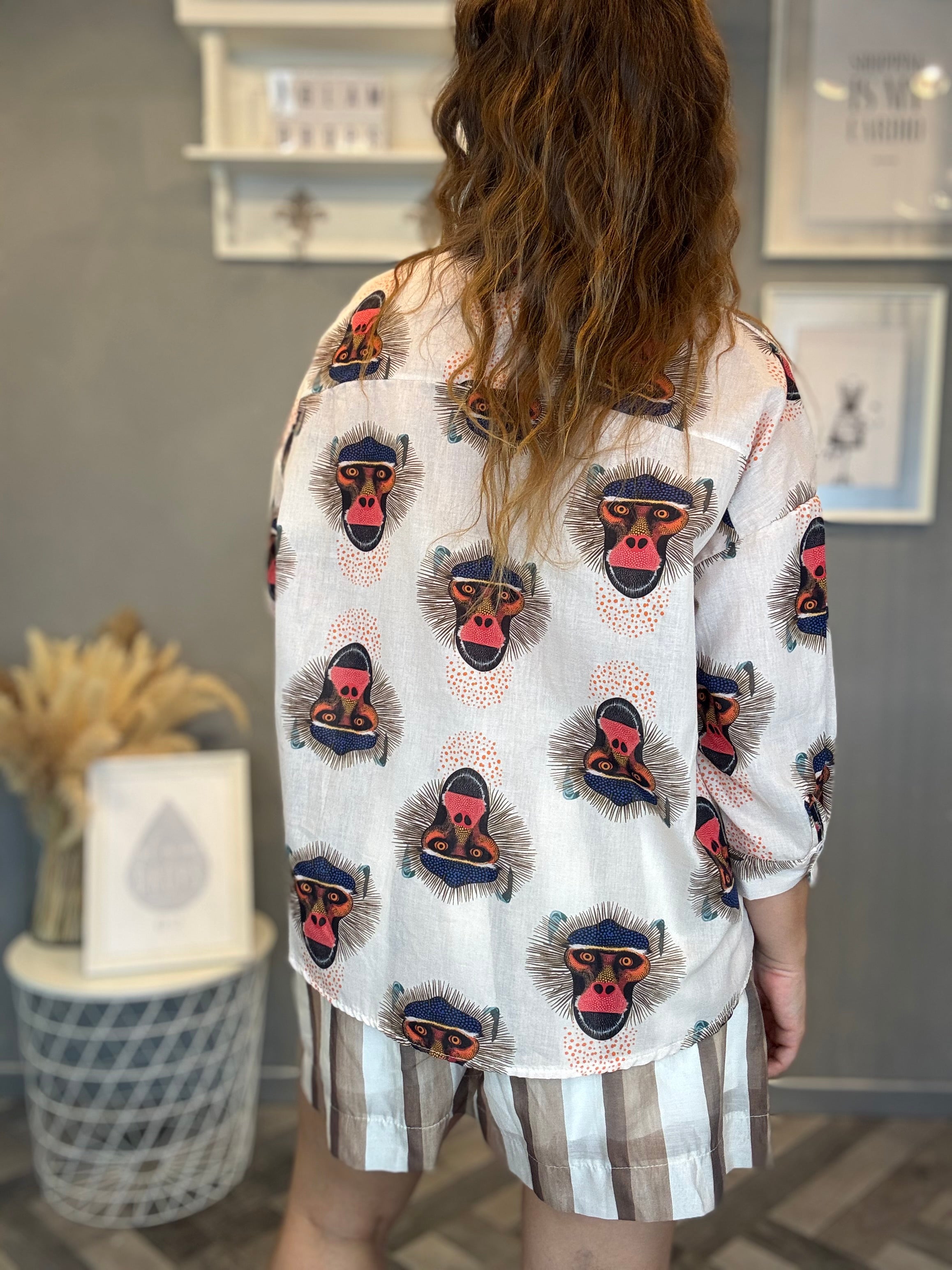 Camicia Isla Bonita scimmia