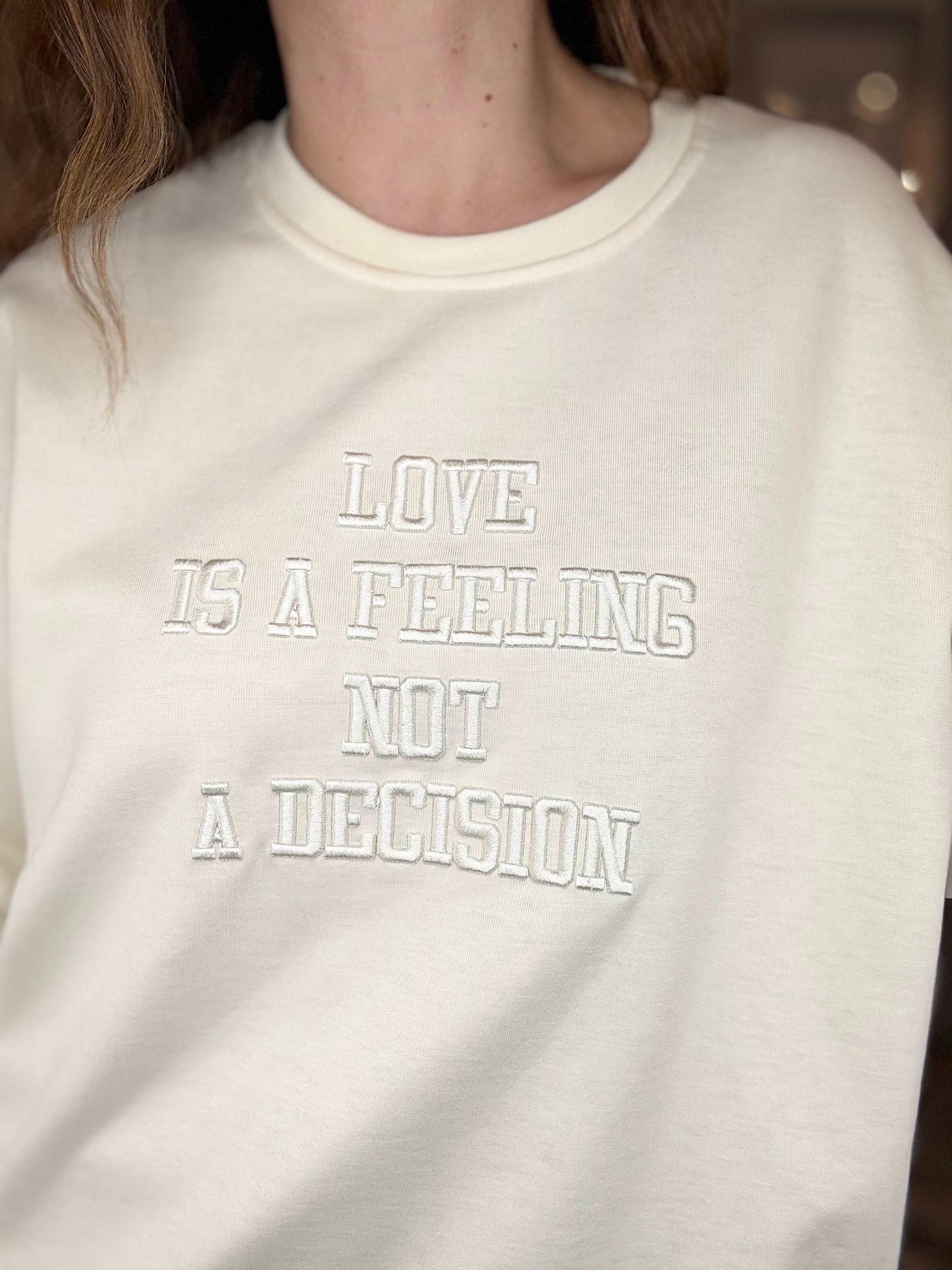 Lumina felpa Love is a feeling burro