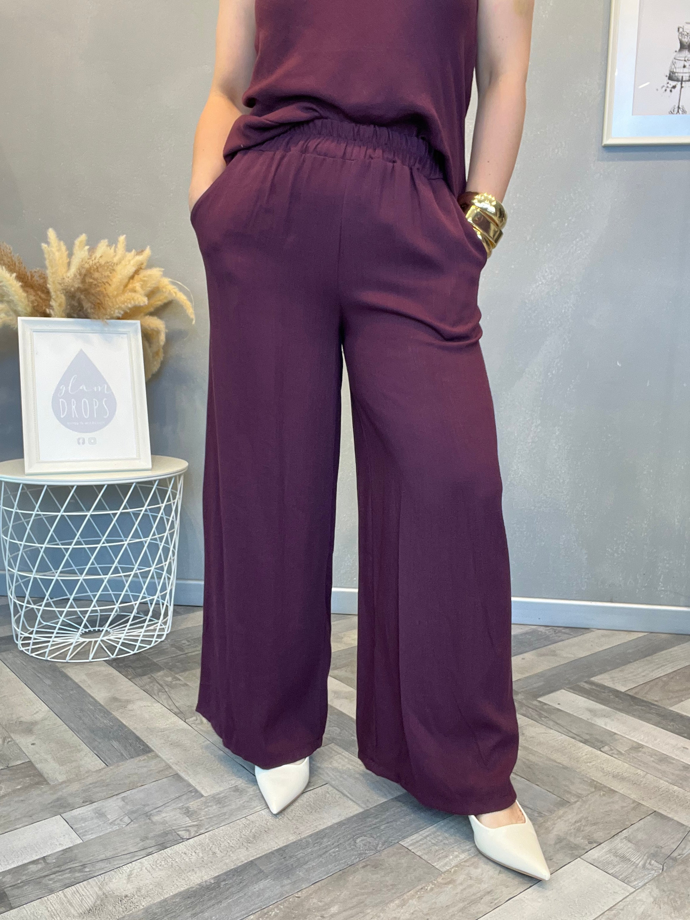 Pantalone Borgogna