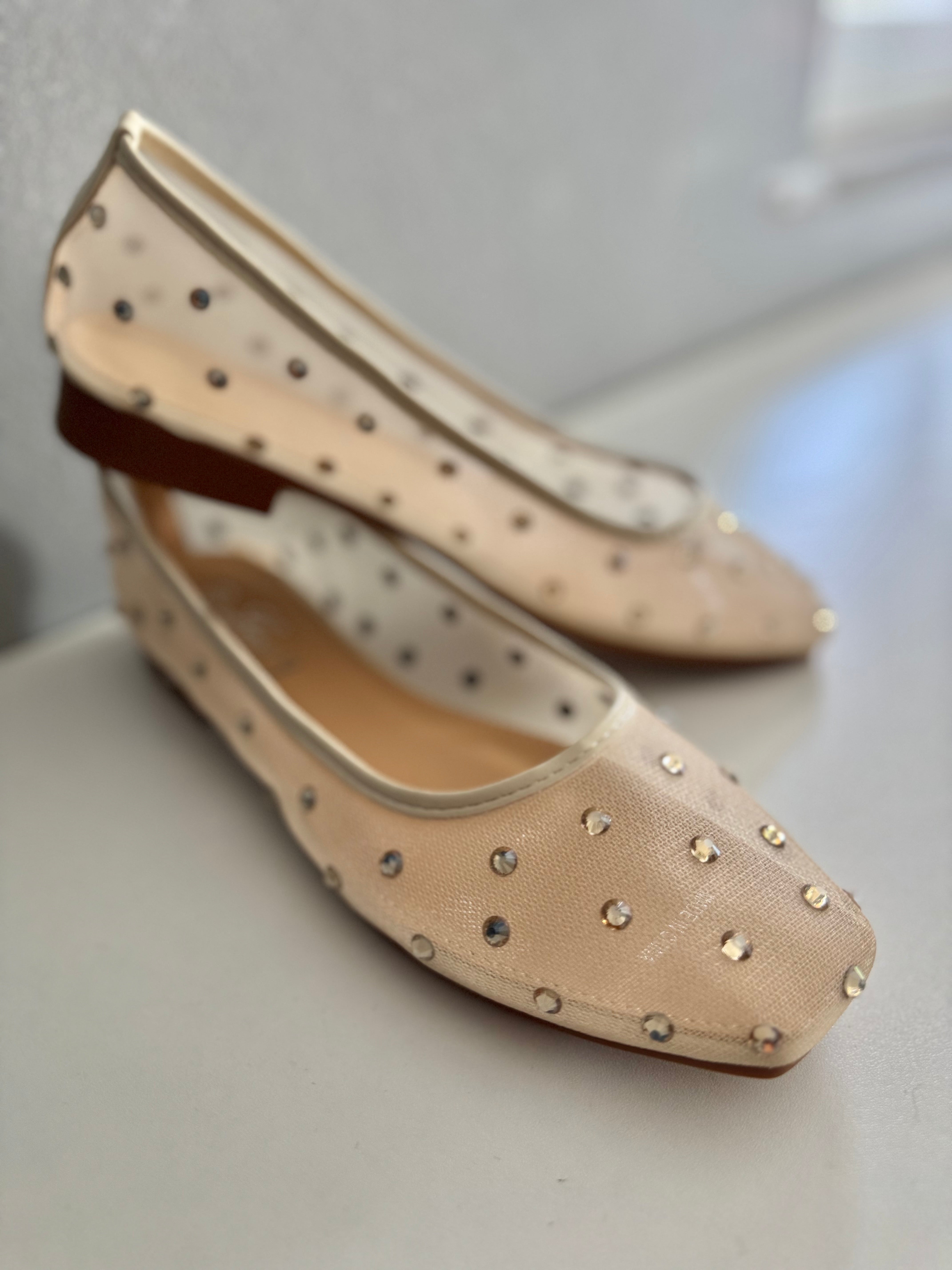 Ballerine con strass