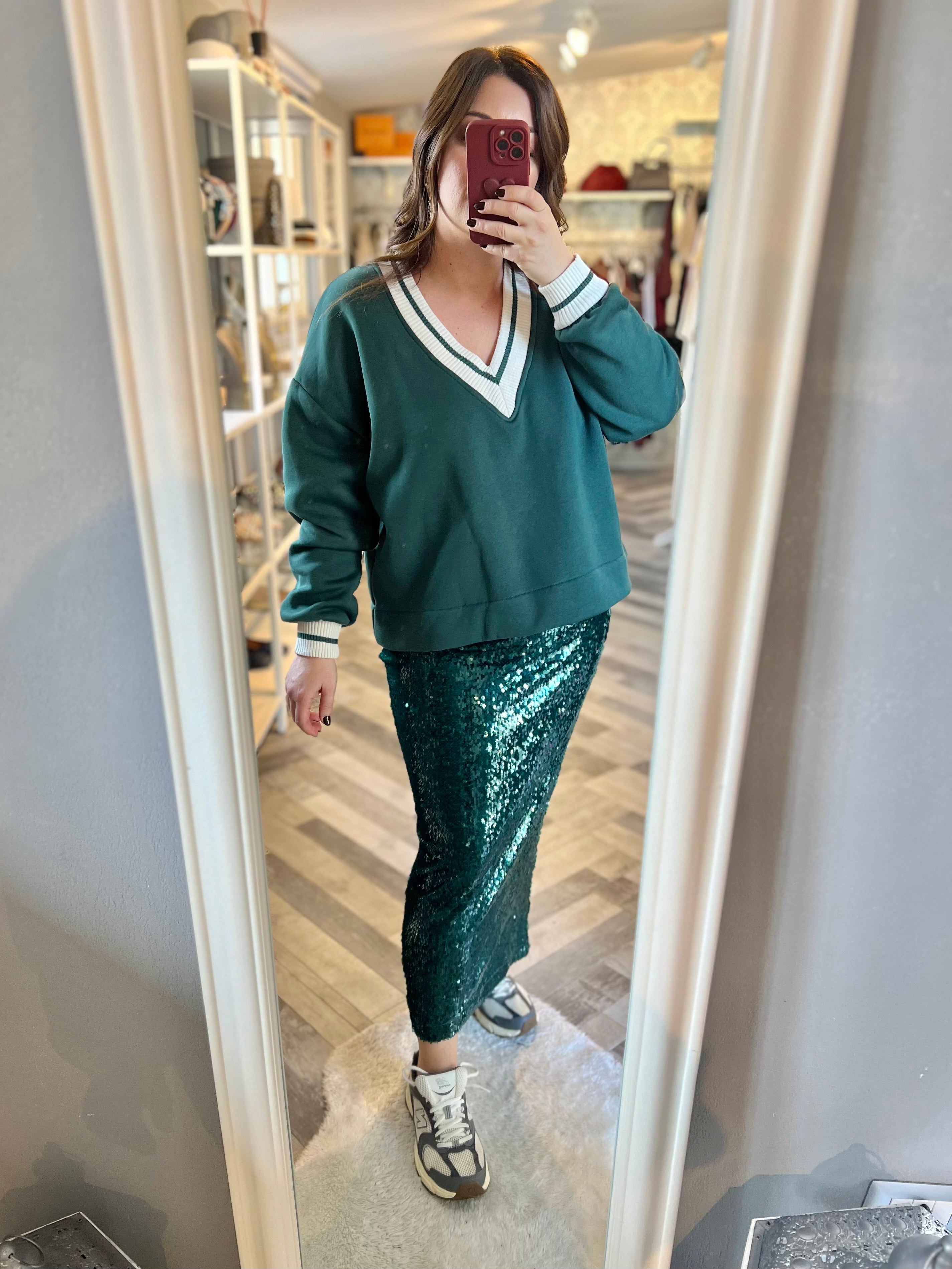 Lumina longuette paillettes