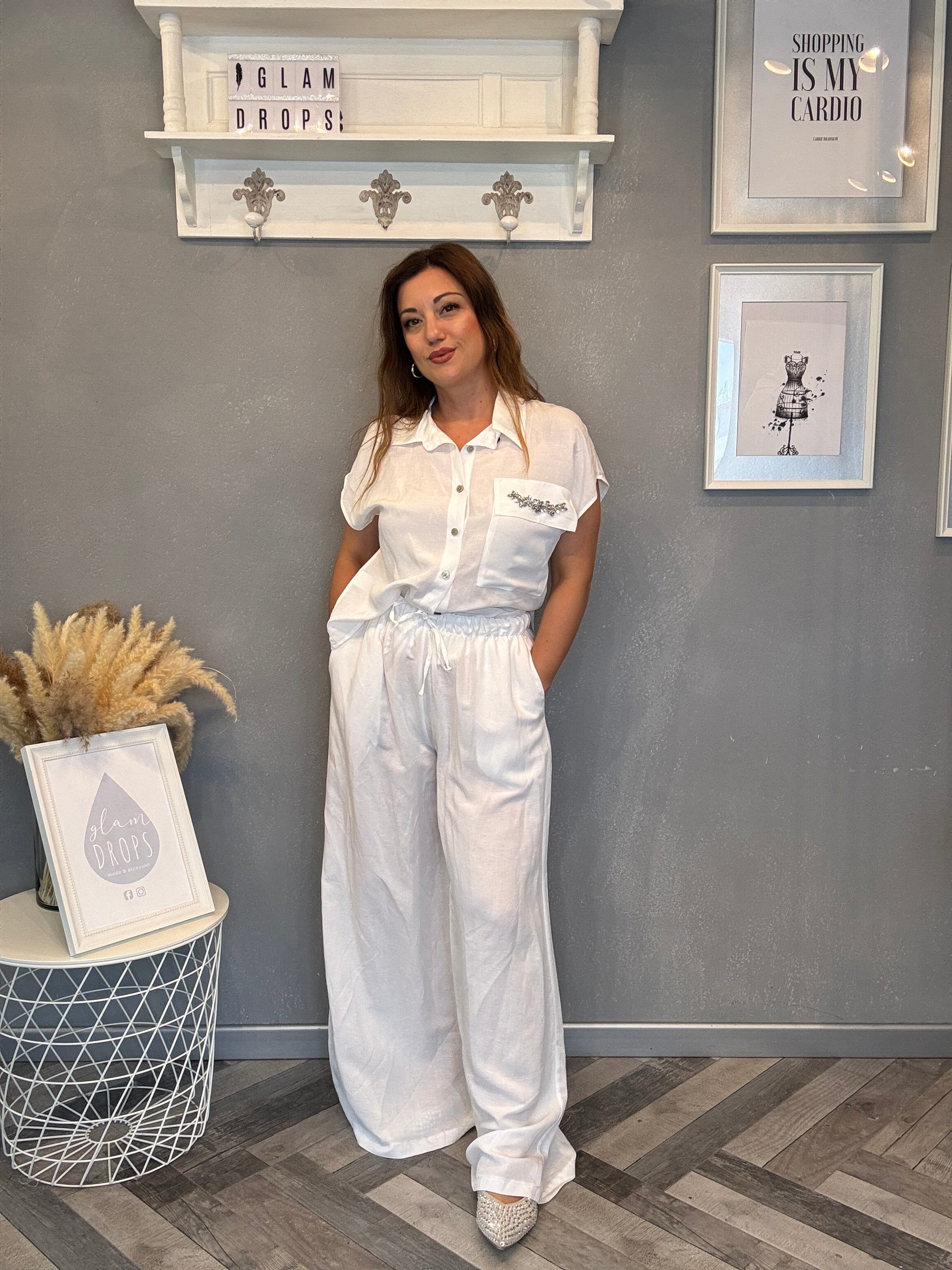 Coordinato Diamond Bianco