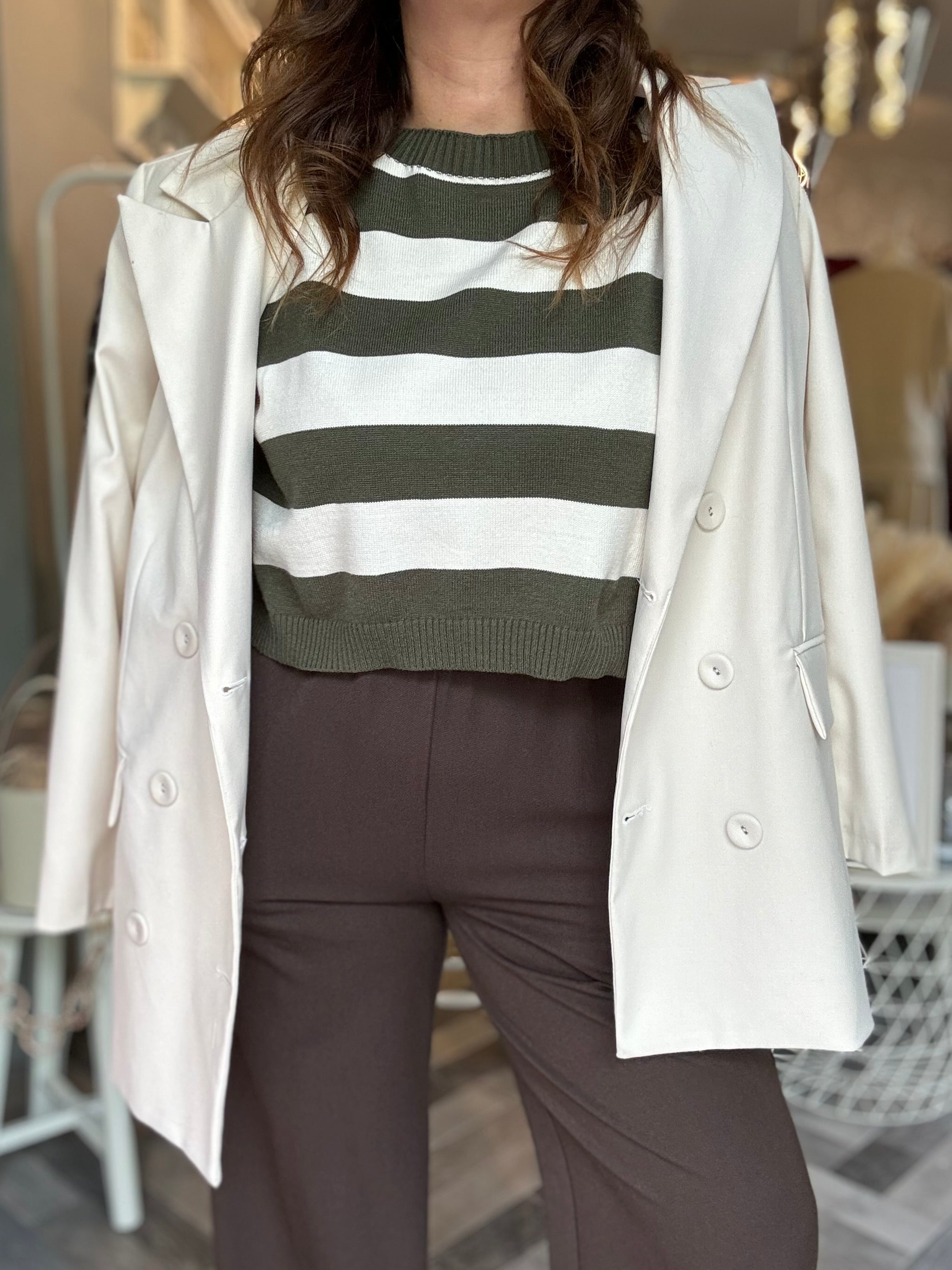 The Lulù blazer con gonnellino