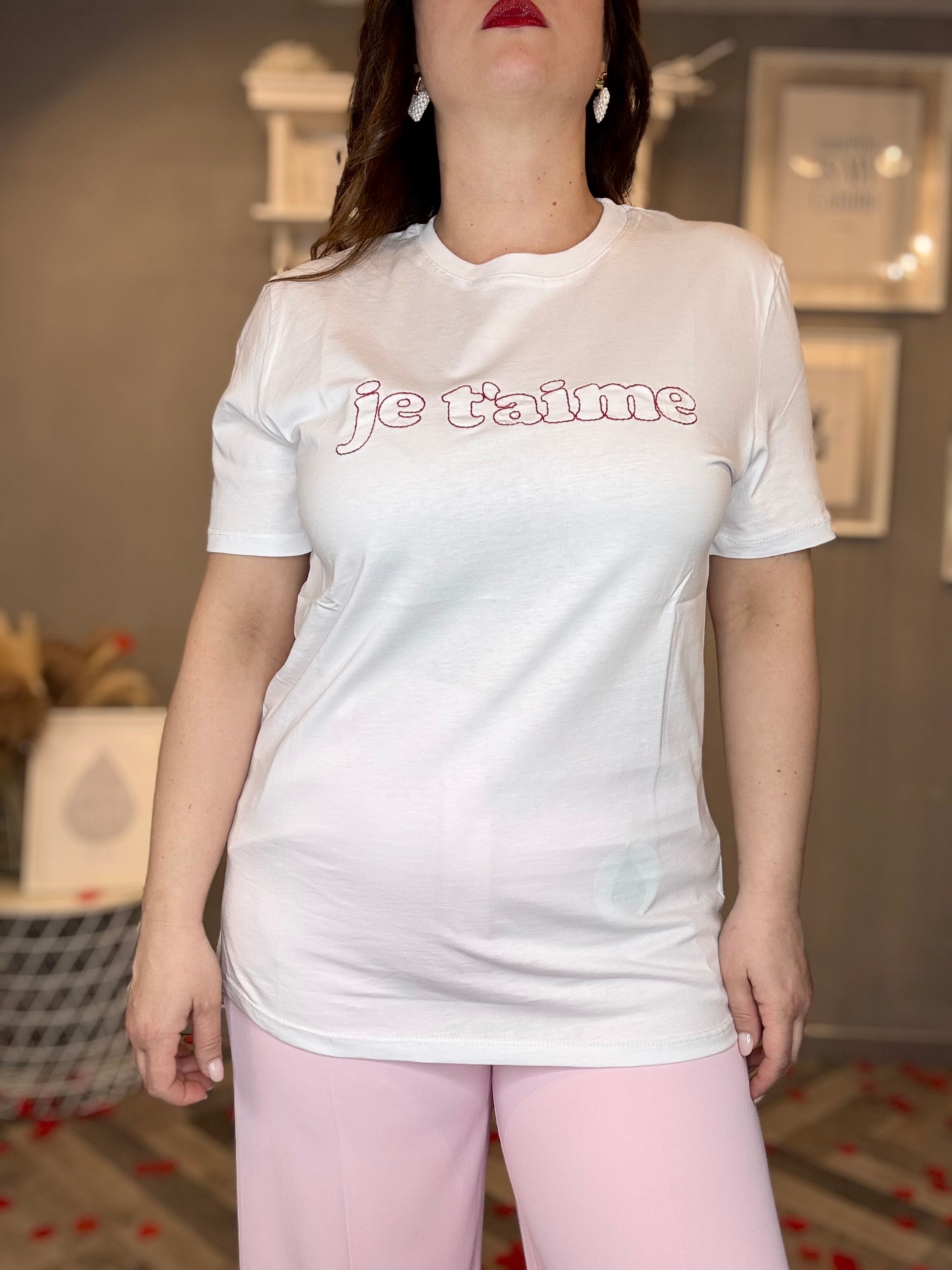 Lumina t-shirt San Valentino Je t’aime