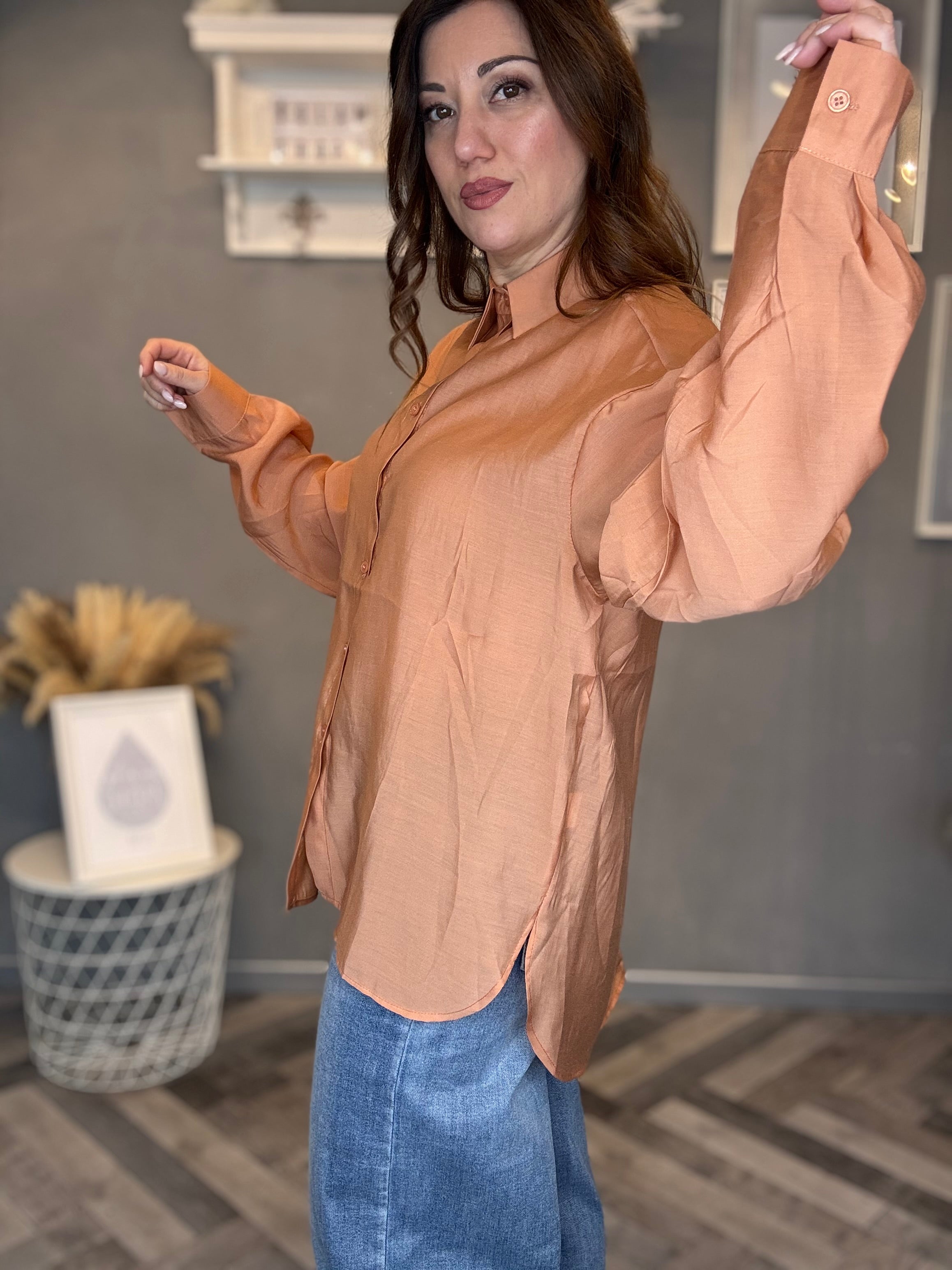 Camicia soft blush