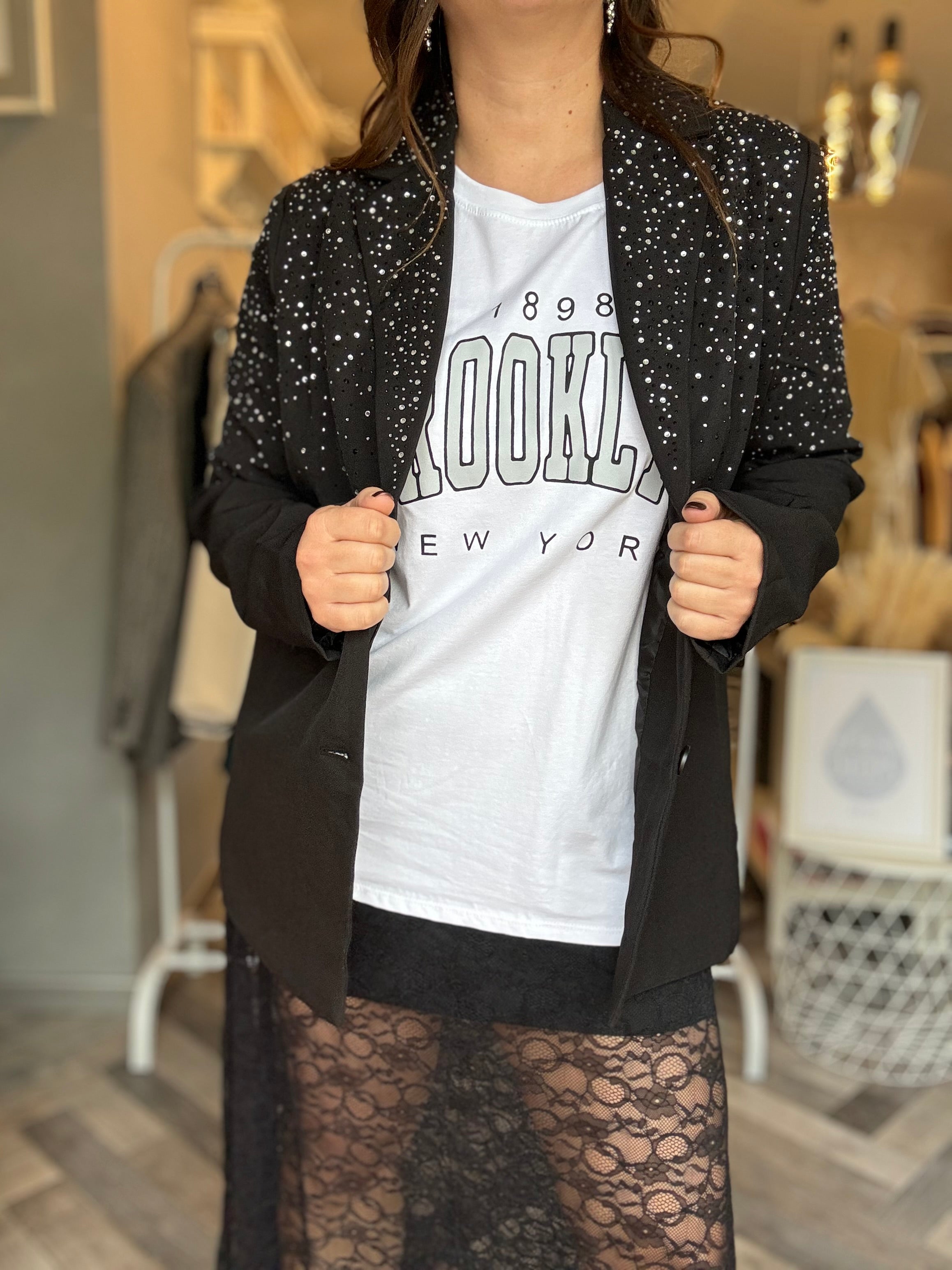 Blazer black Diamonds