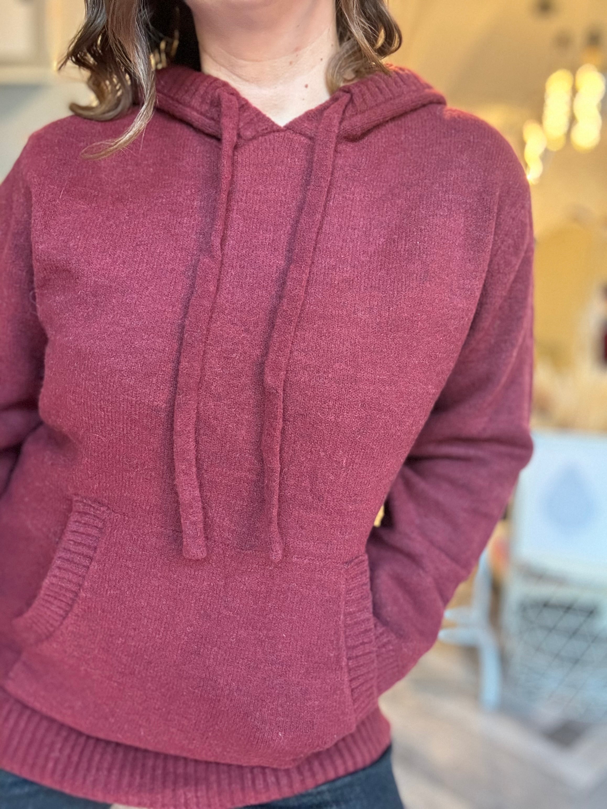Lumina maglia felpa con cappuccio