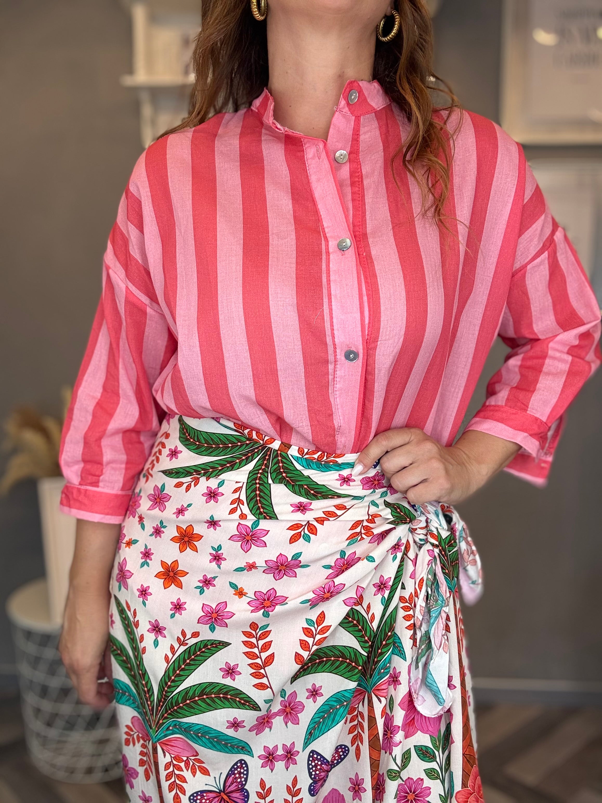 Gonna pareo Isla Bonita midi flower