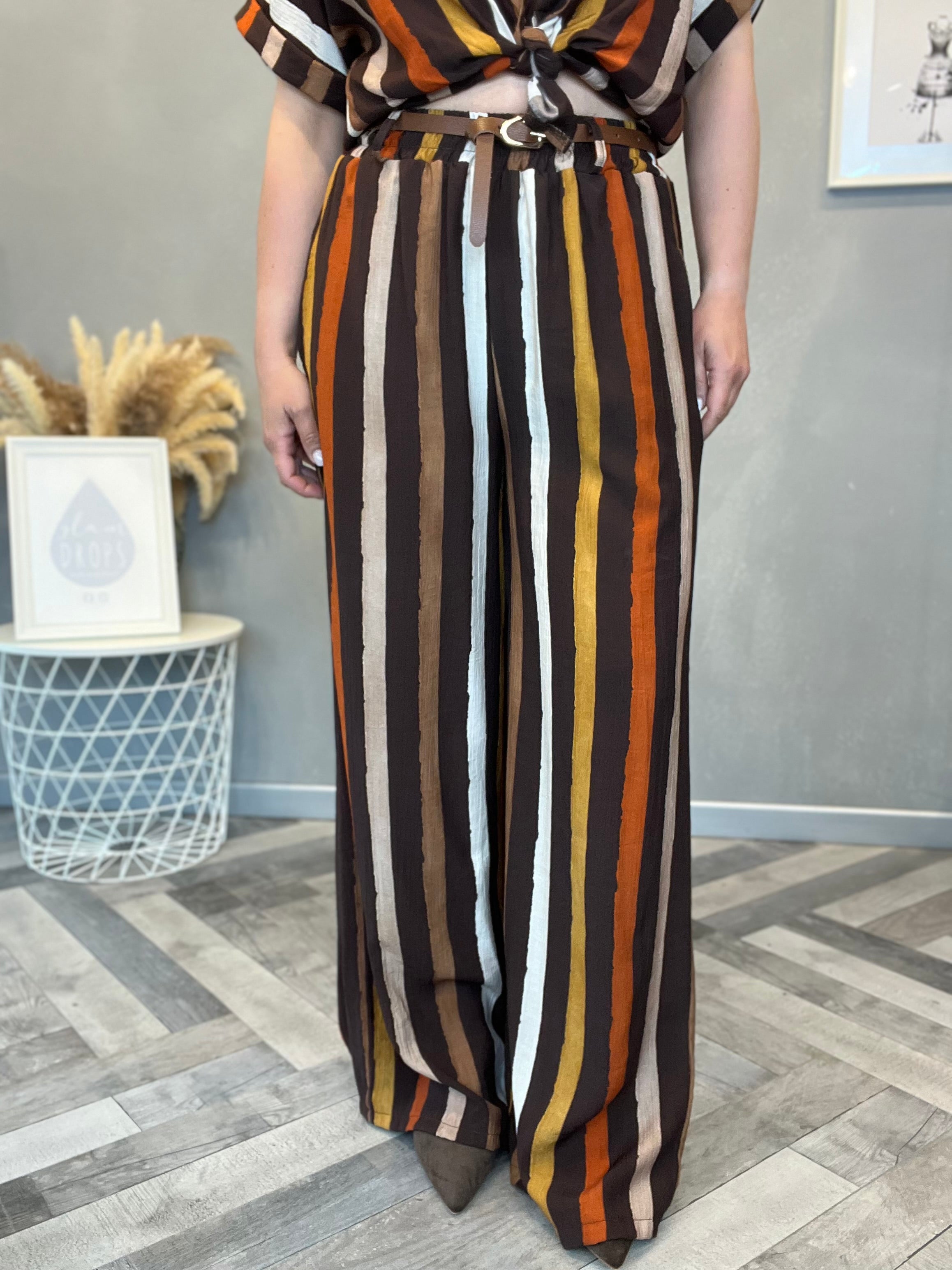 Coordinato righe Choco Sunset