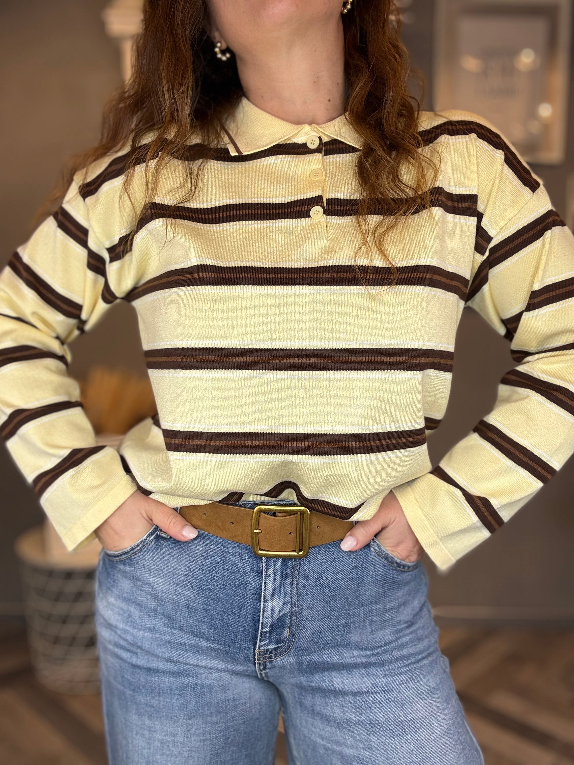 Jeans relax fit con cintura