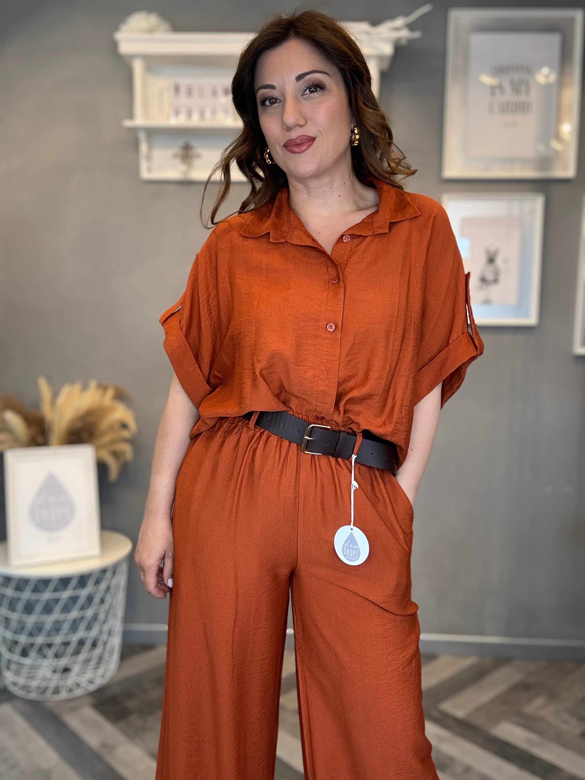 Camicia Nuance Ruggine