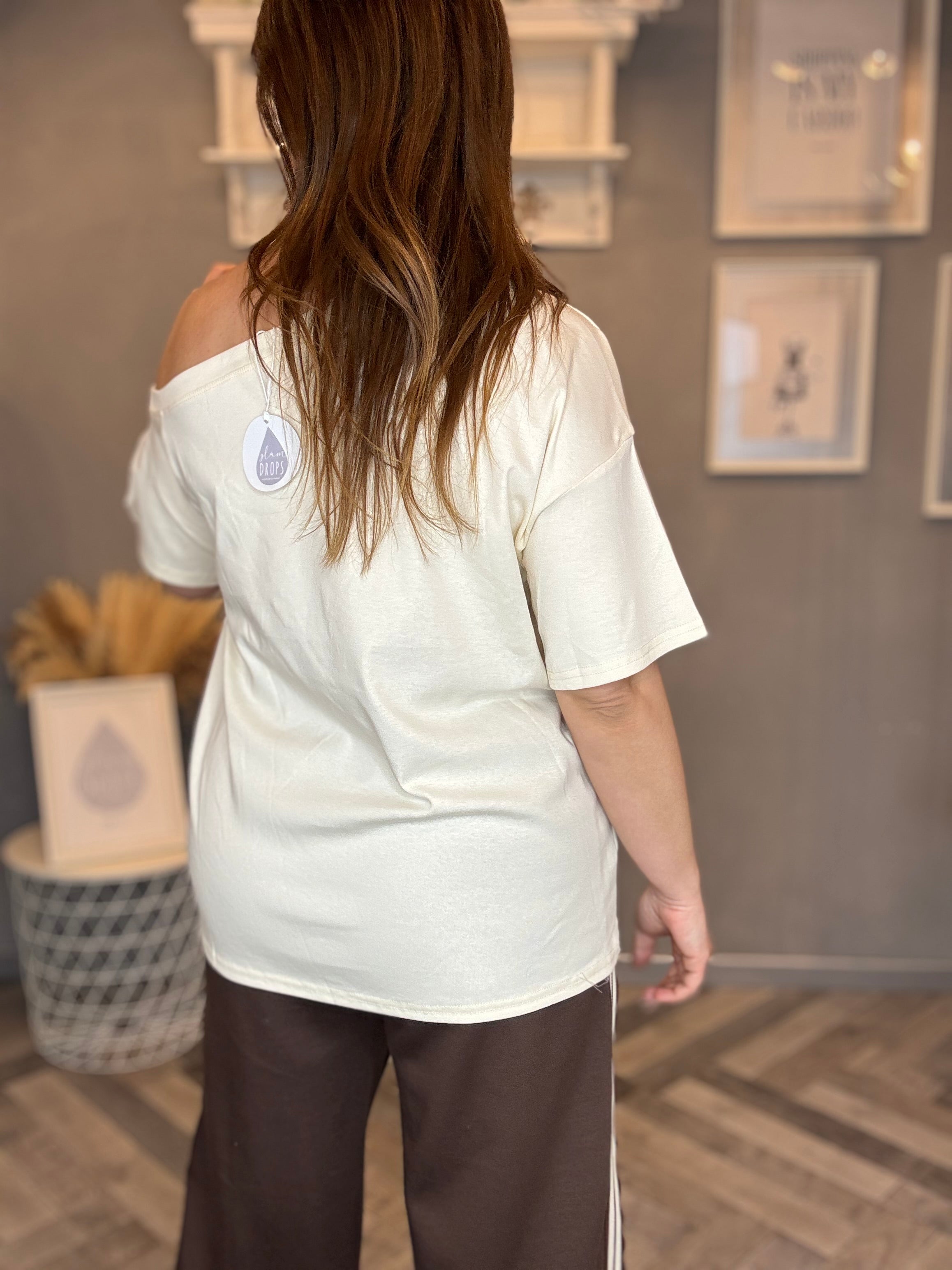 T-shirt bassotti burro