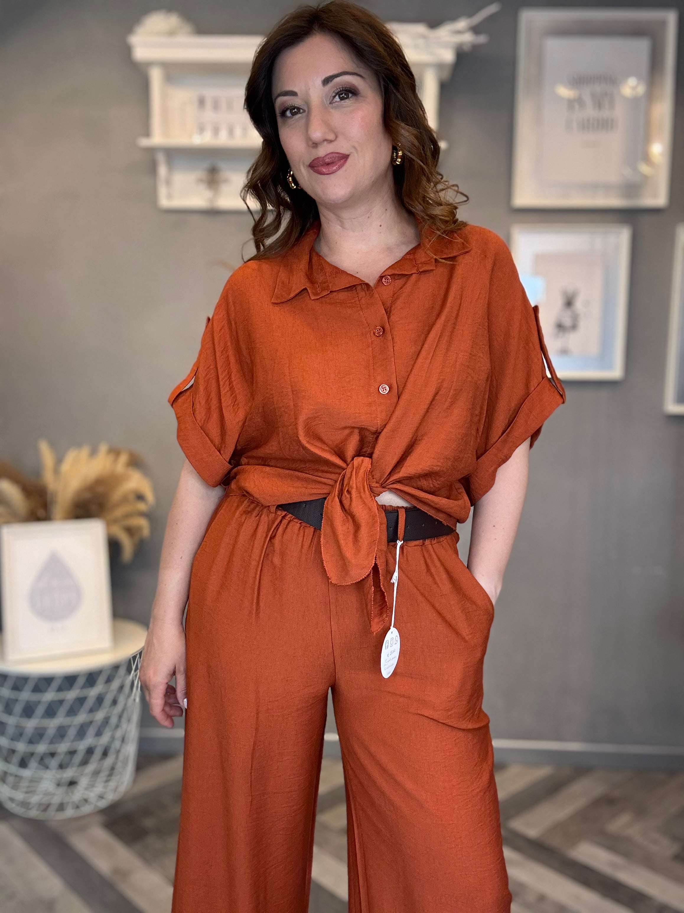 Camicia Nuance Ruggine