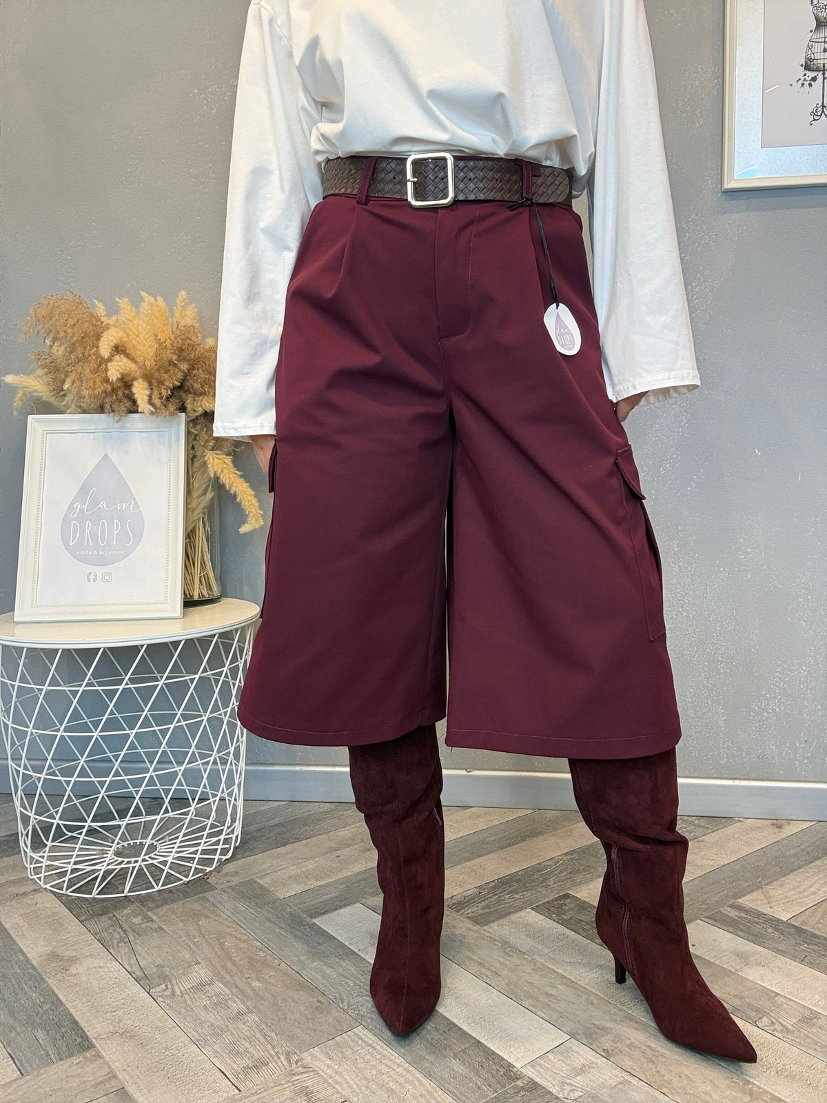 Bermuda cargo bordeaux