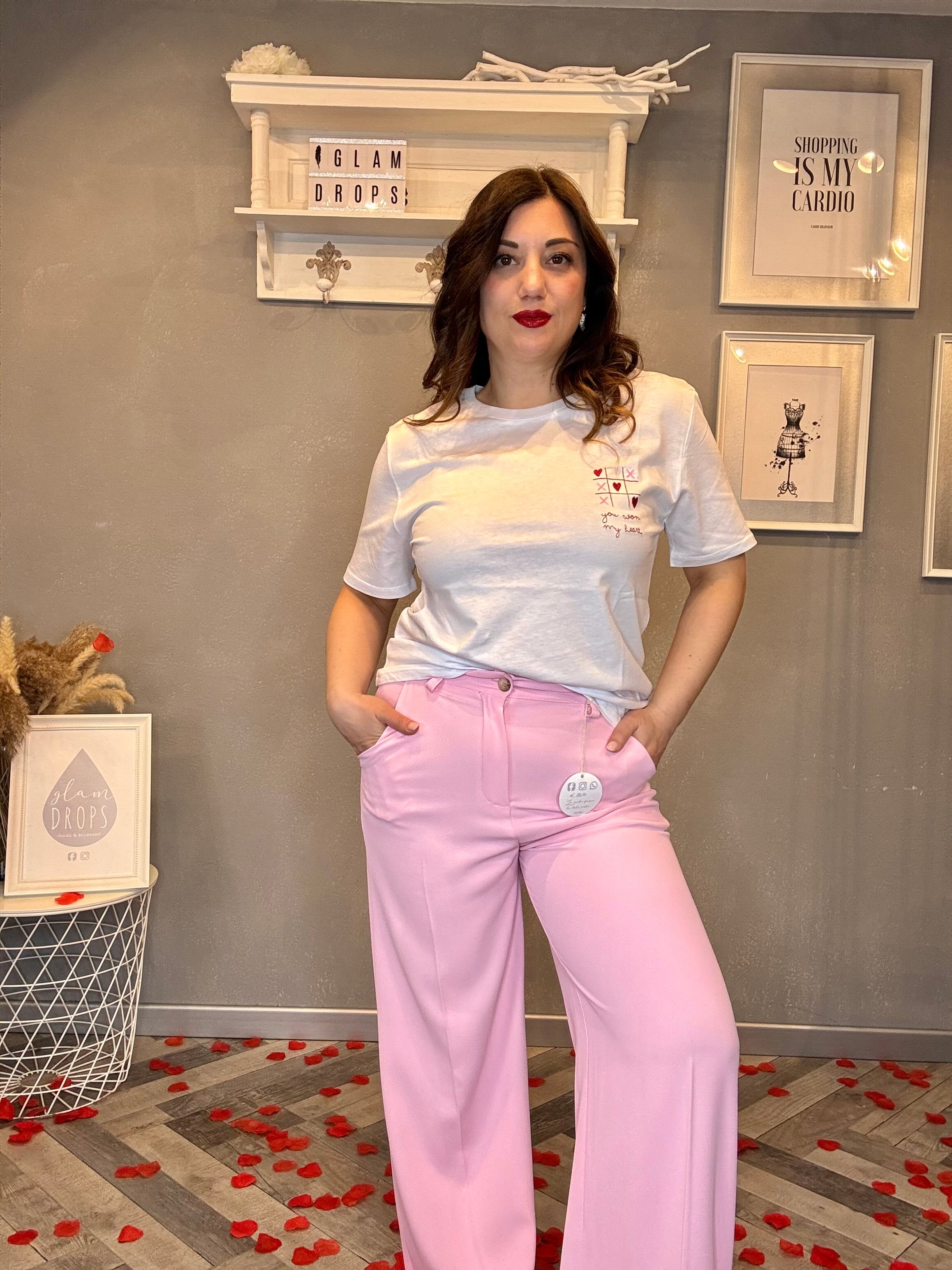 Lumina t-shirt San Valentino You Won My heart