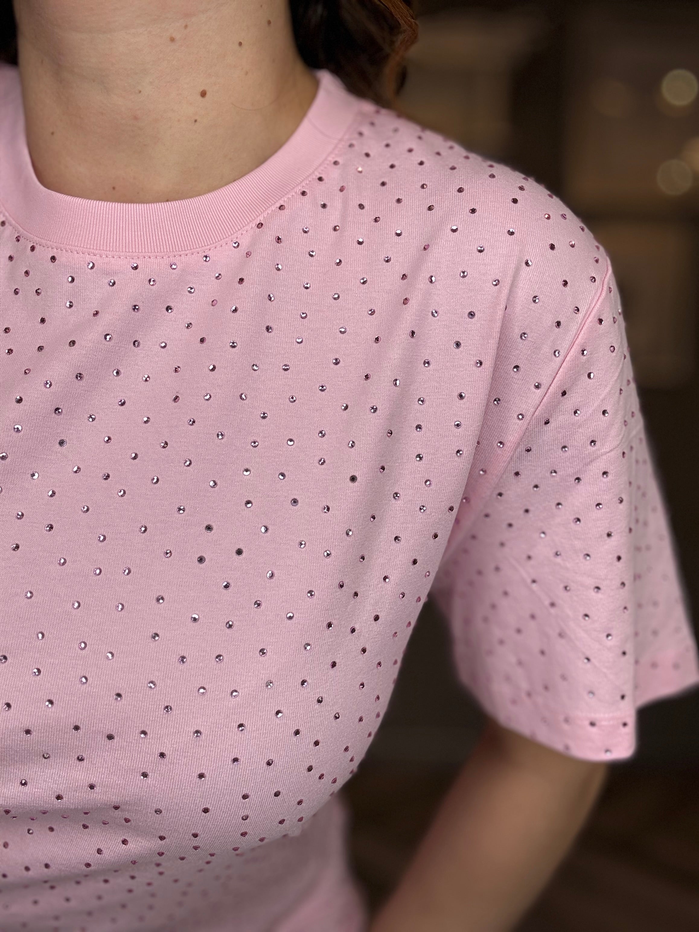 Lumina t-shirt strass