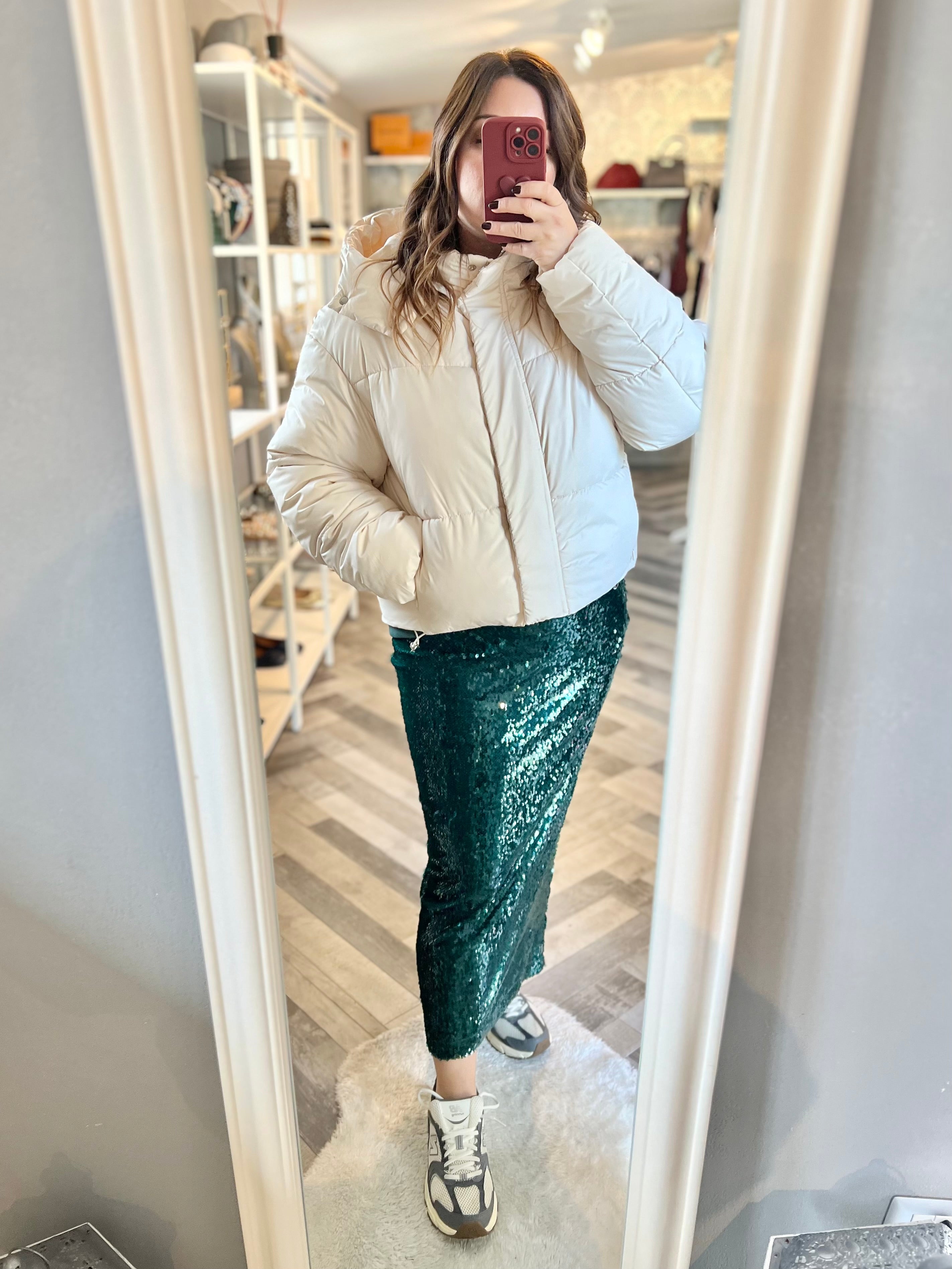 Lumina longuette paillettes