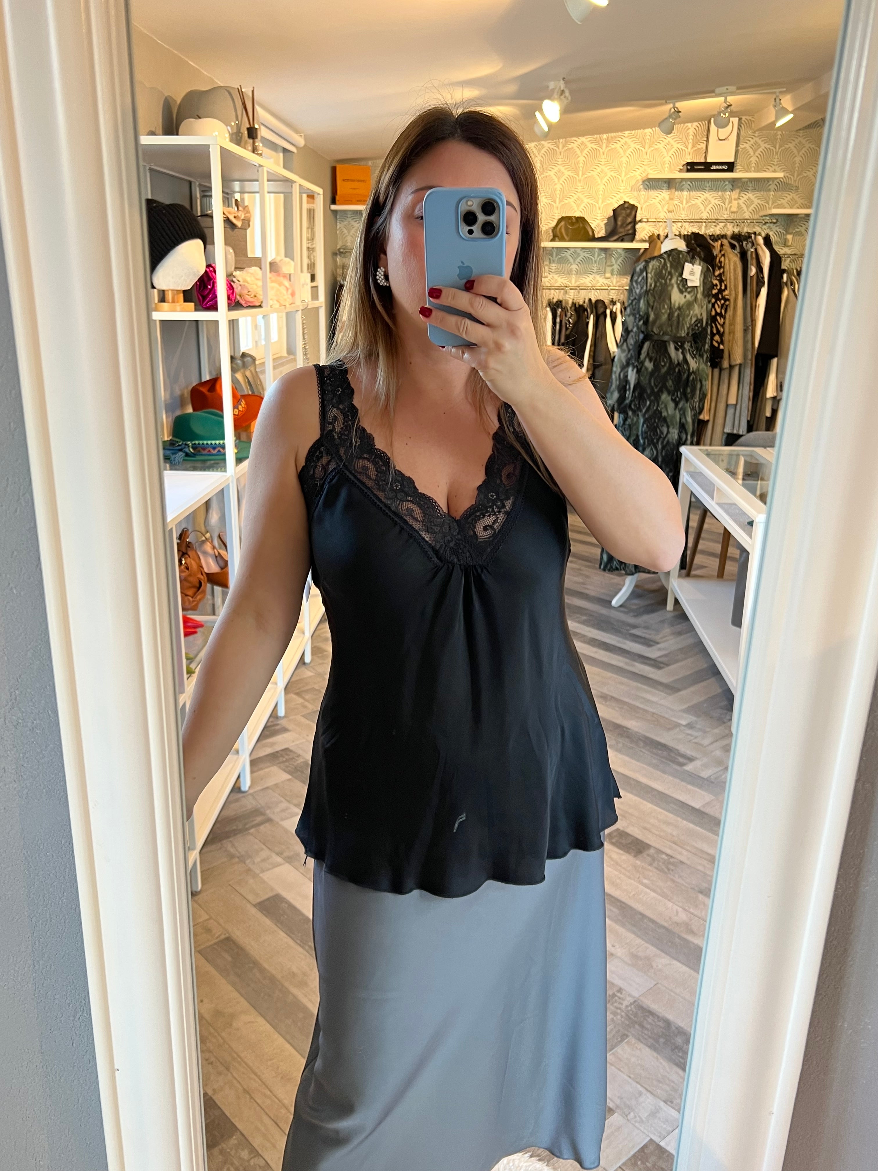 Top in viscosa Lena