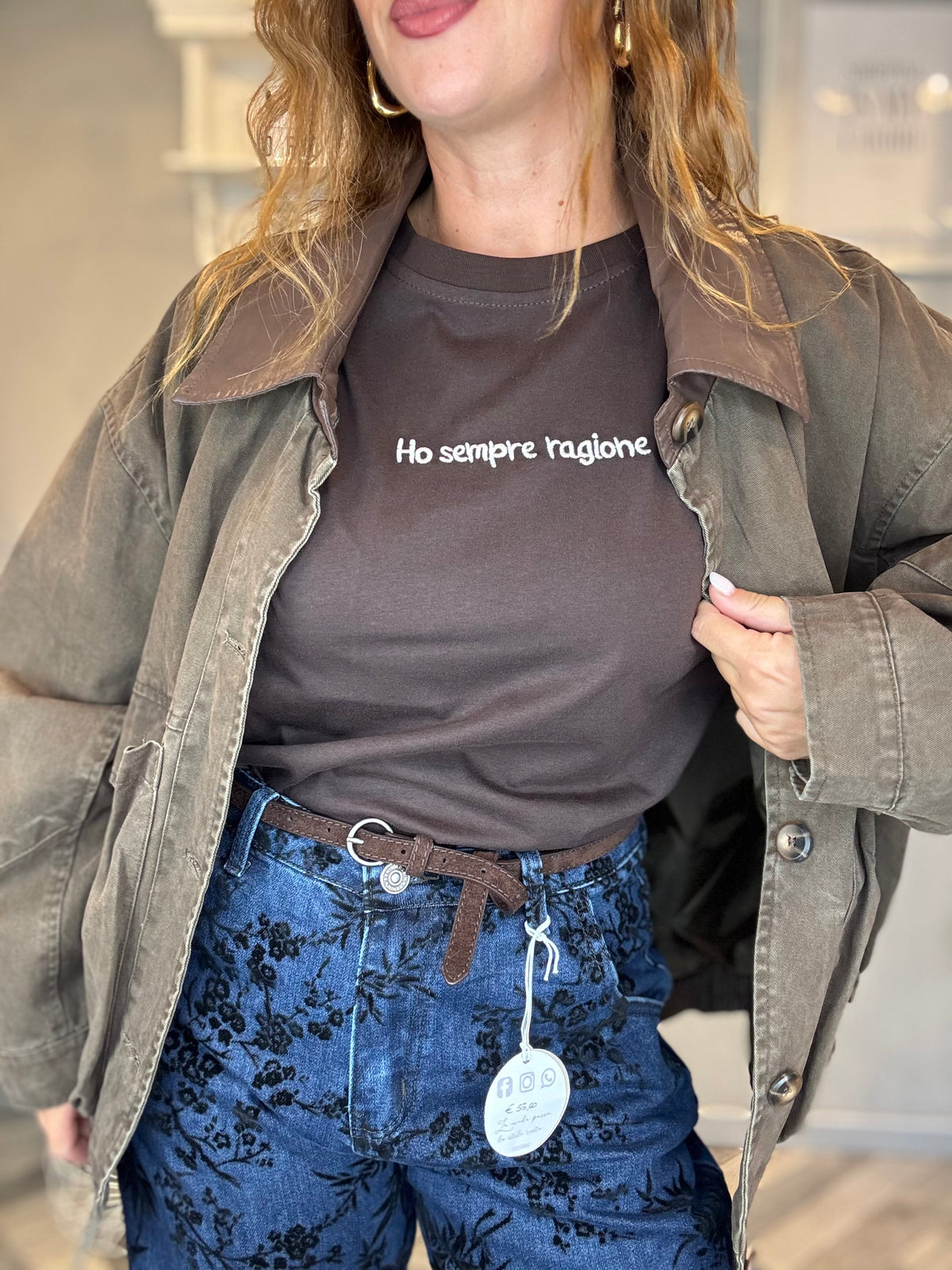 T-shirt moro Ho sempre ragione