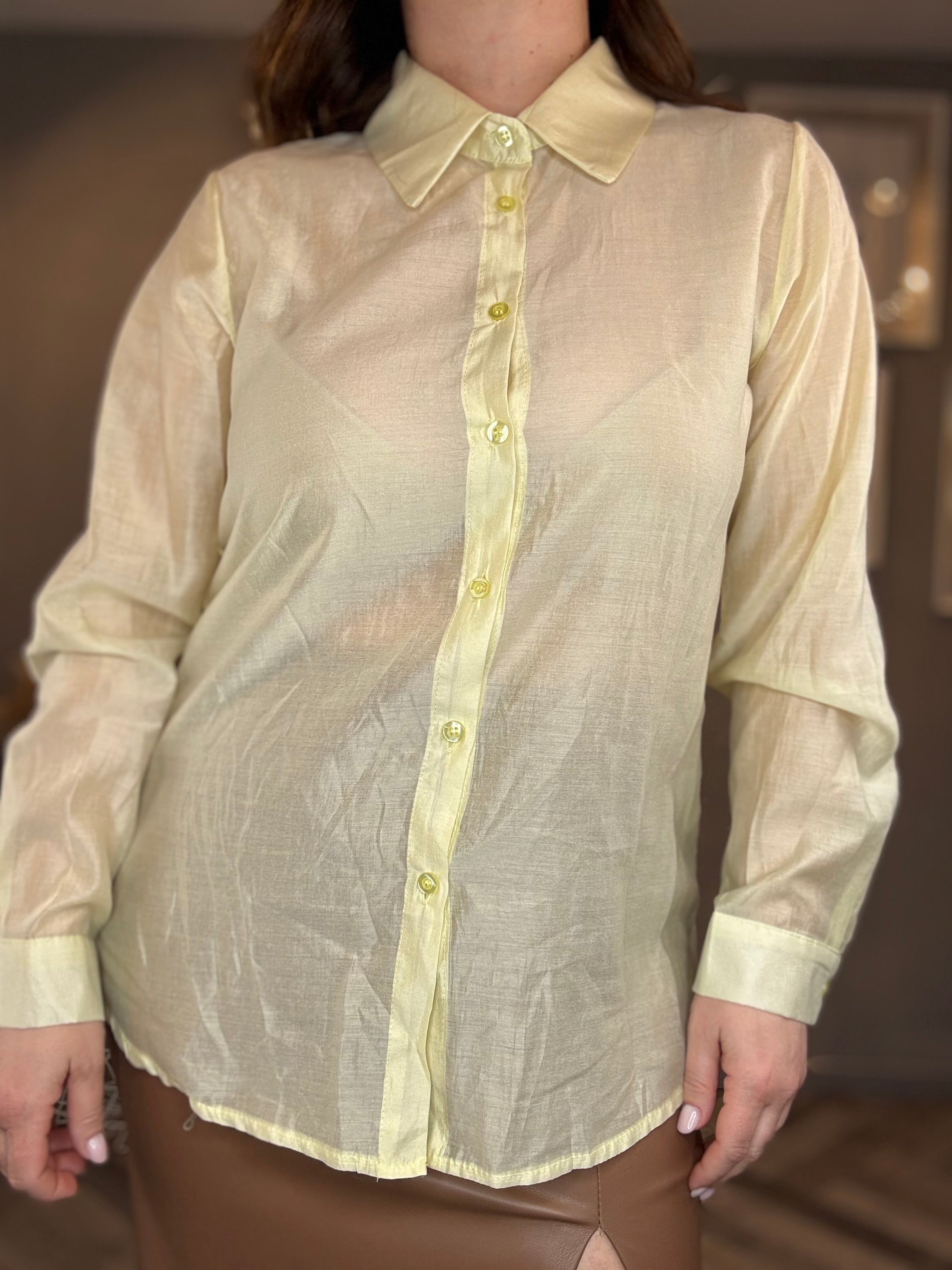 Camicia in tencel