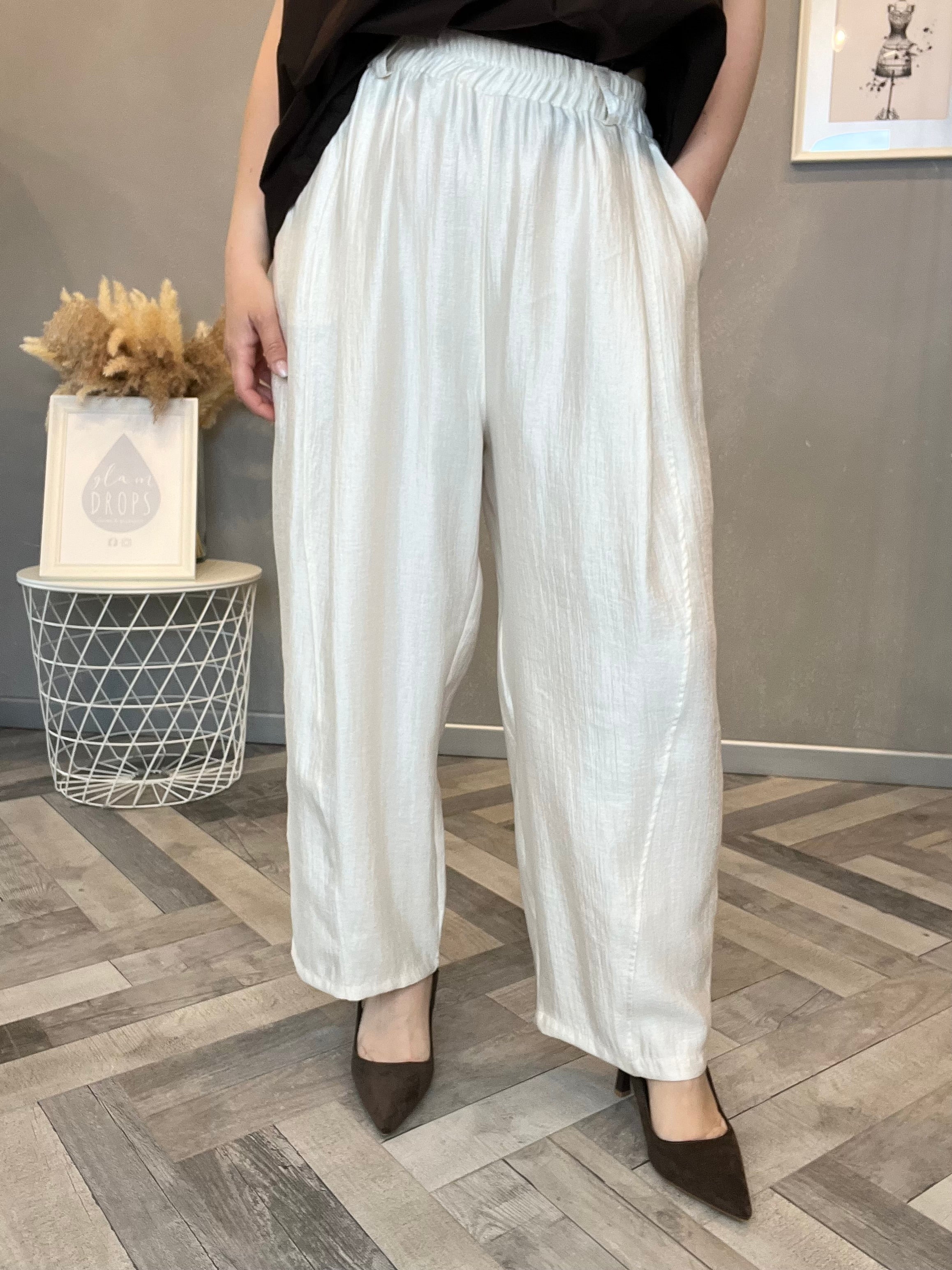Pantalone Pearl panna