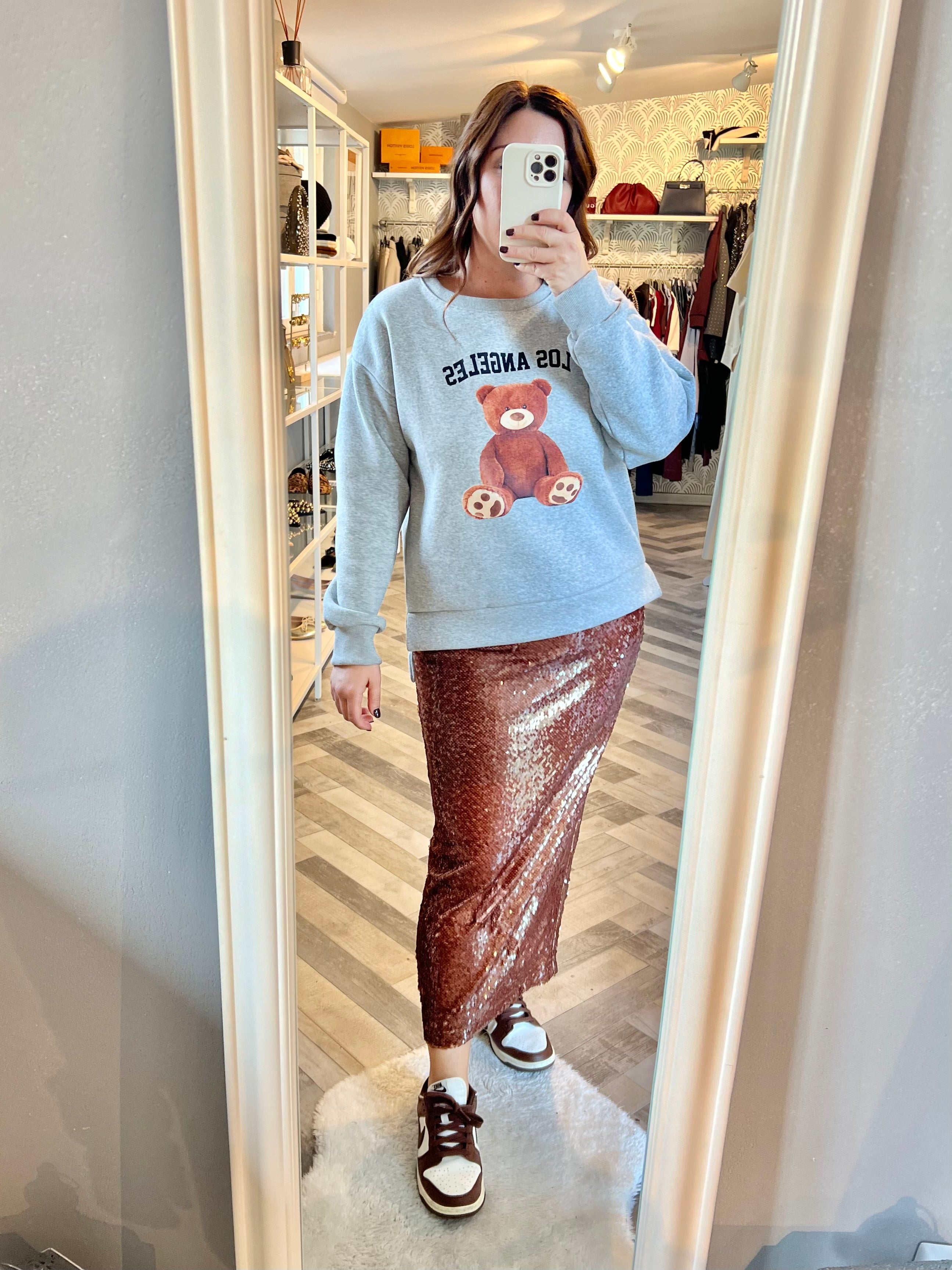 Lumina longuette paillettes