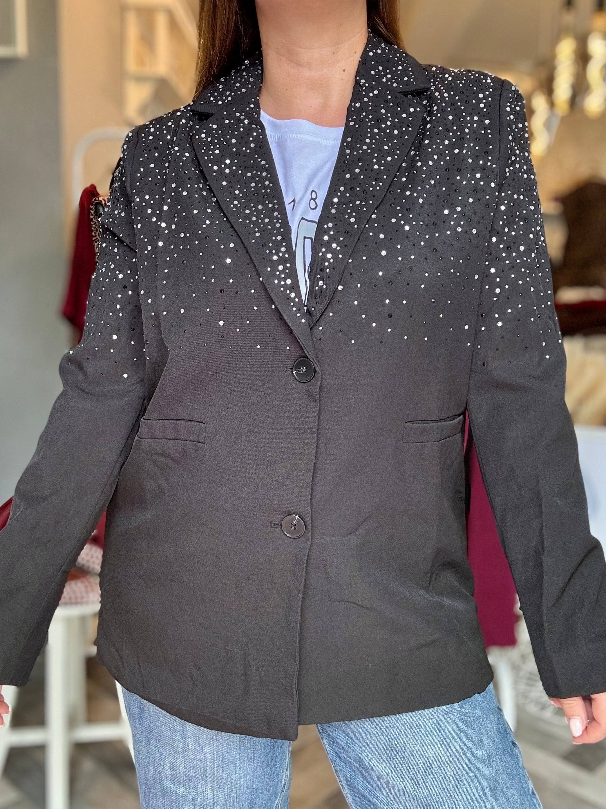Blazer black Diamonds