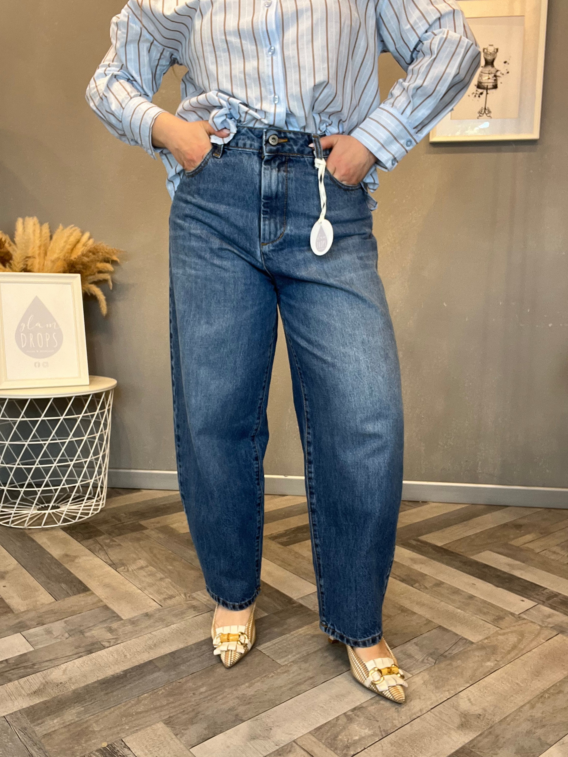 Jeans barrel