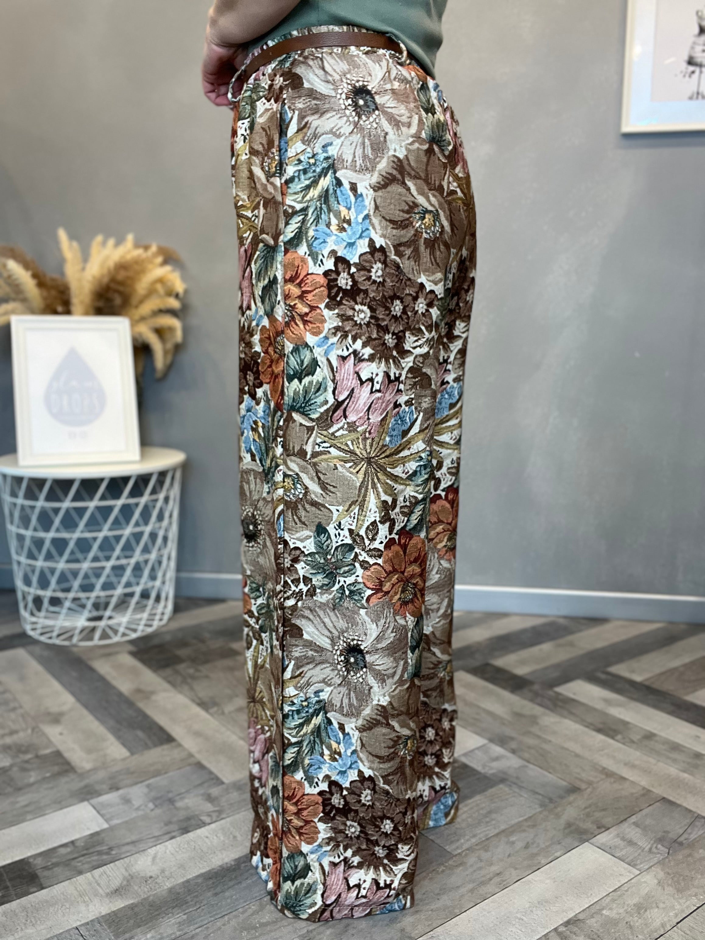 Coordinato Floreale Boho beige