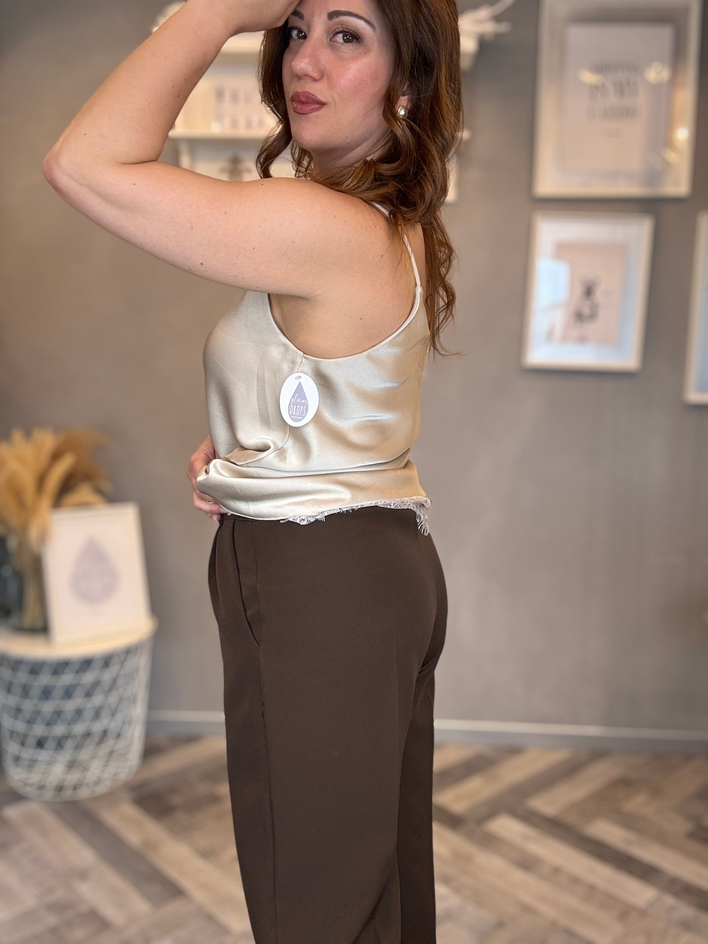 Tailleur Elegance cioccolato
