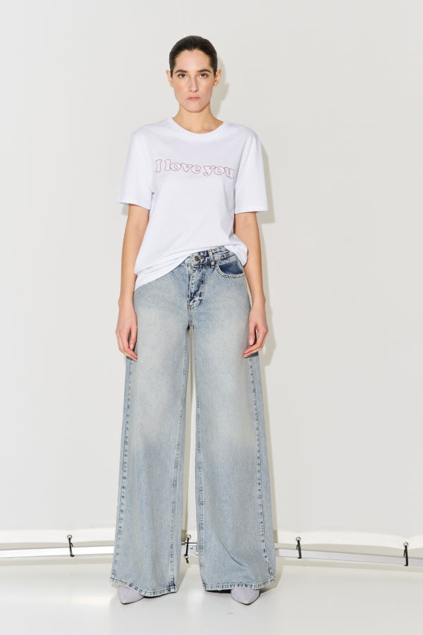 Lumina t-shirt San Valentino I love you